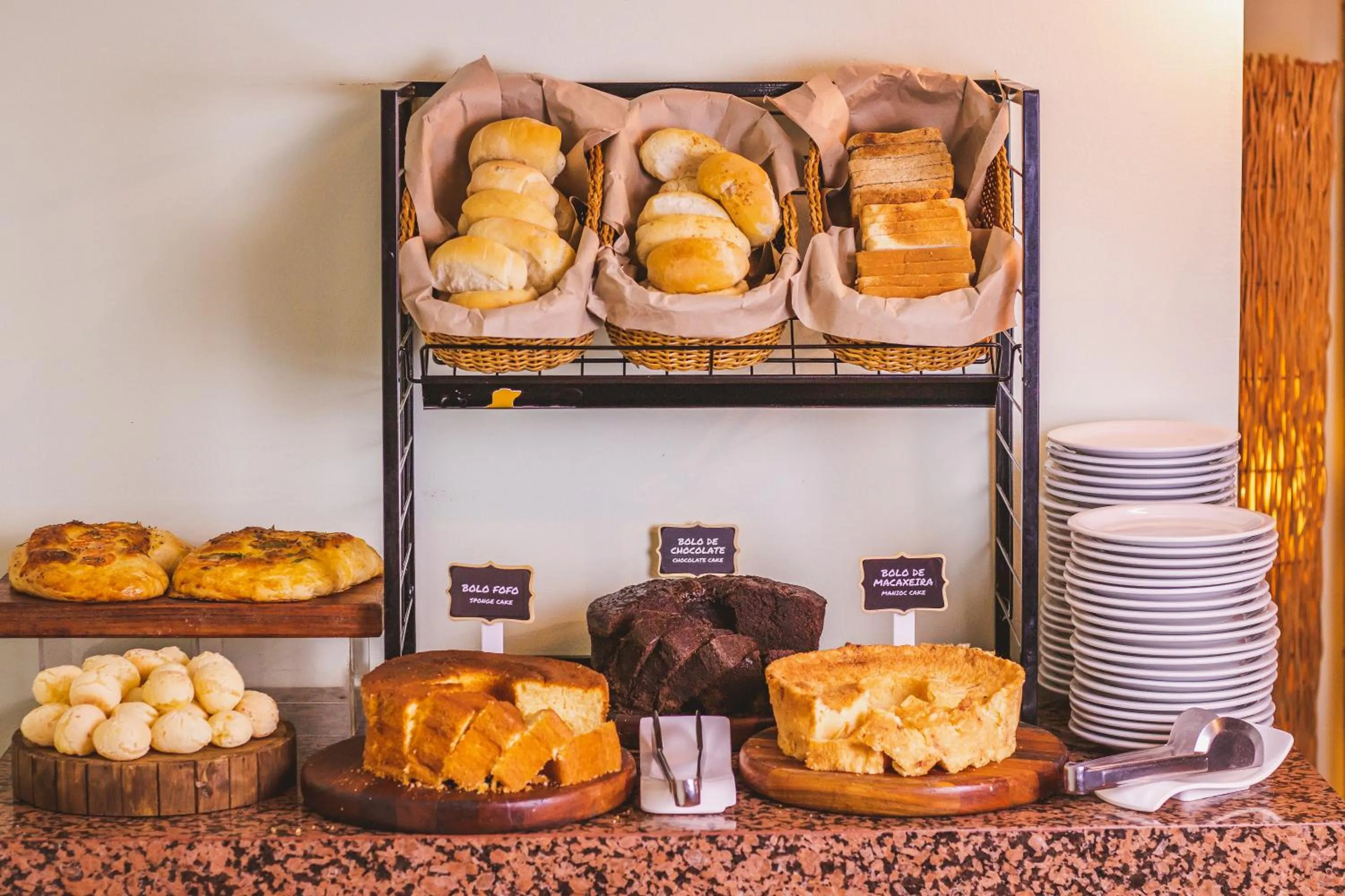 Buffet breakfast in Hotel VillaOeste