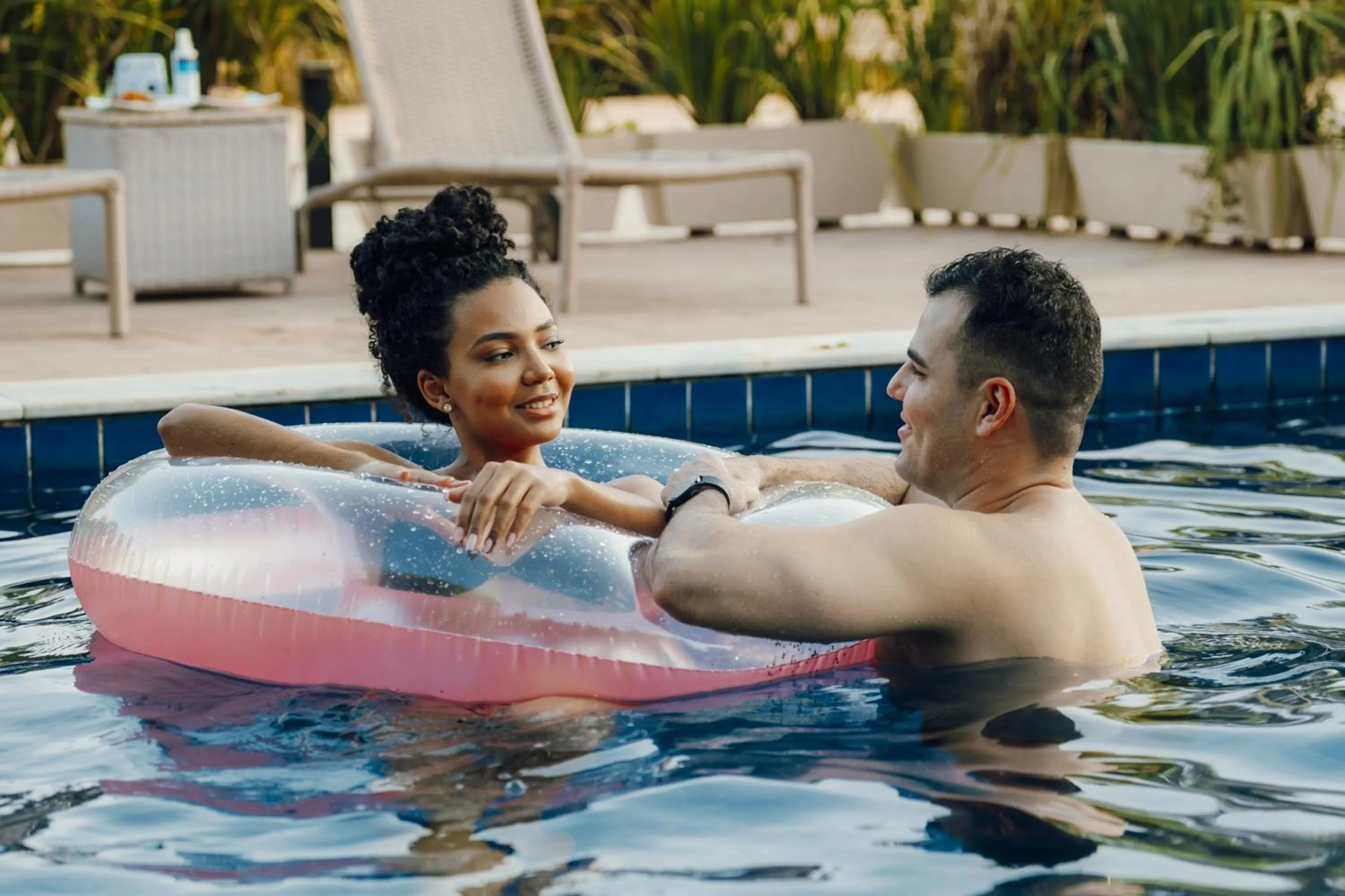 Swimming pool in Hotel VillaOeste