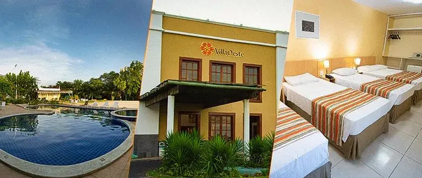 Property building, Bed in Hotel VillaOeste Property building, Bed in Hotel VillaOeste