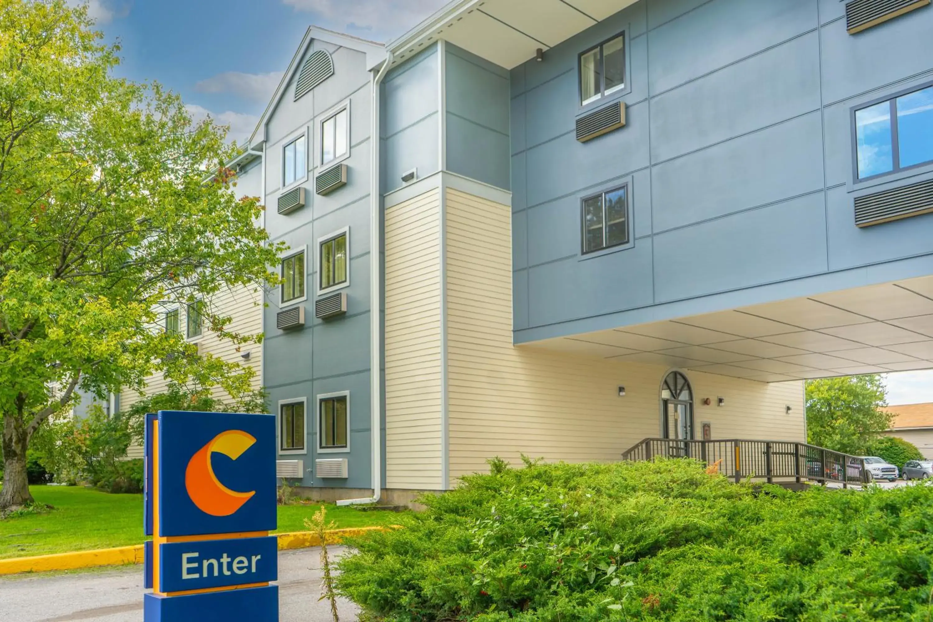 Property building in Comfort Inn Trolley Square Property building in Comfort Inn Trolley Square