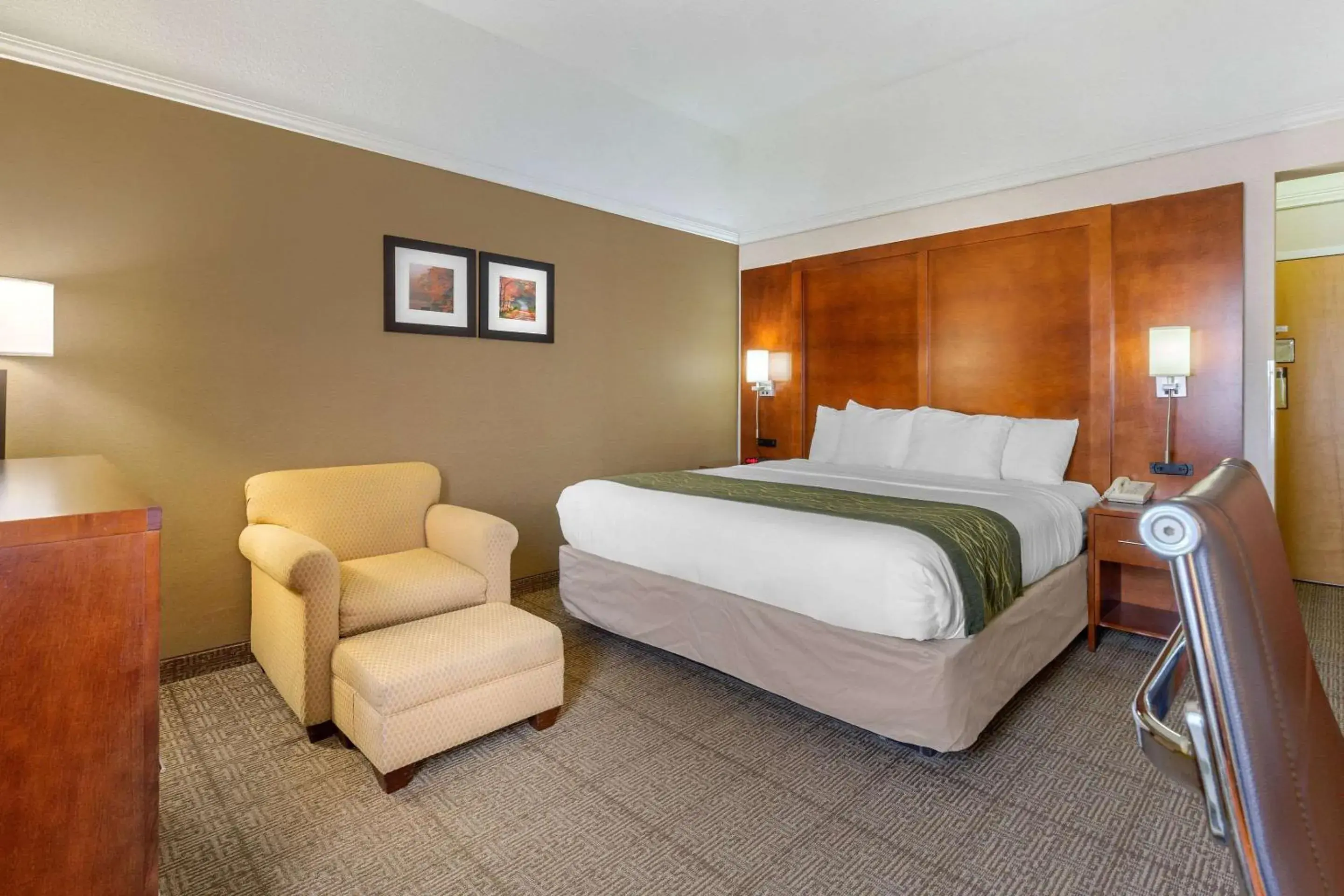Bedroom, Bed in Comfort Inn Trolley Square Bedroom, Bed in Comfort Inn Trolley Square