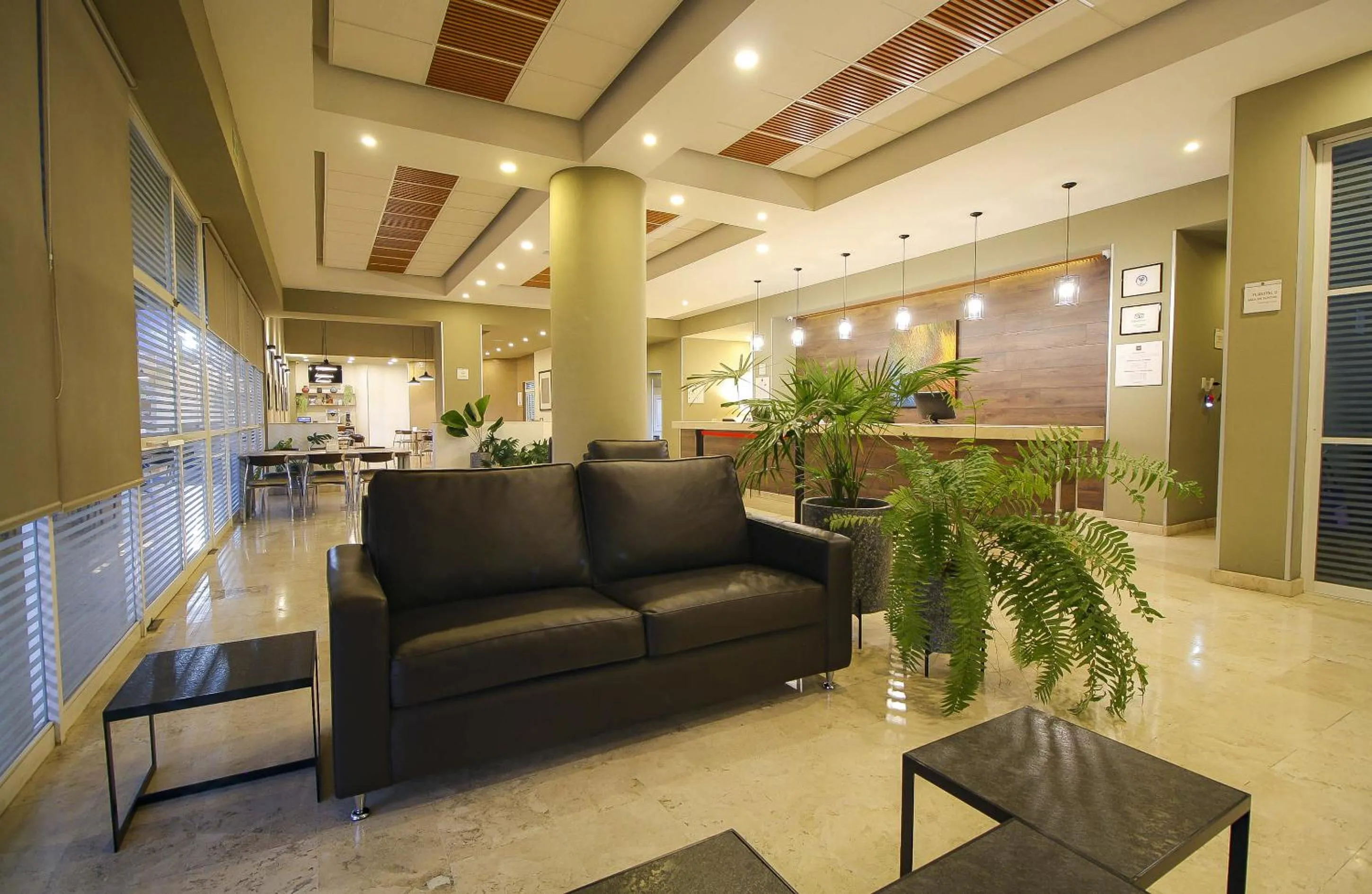 Living room in Hotel Turotel Morelia