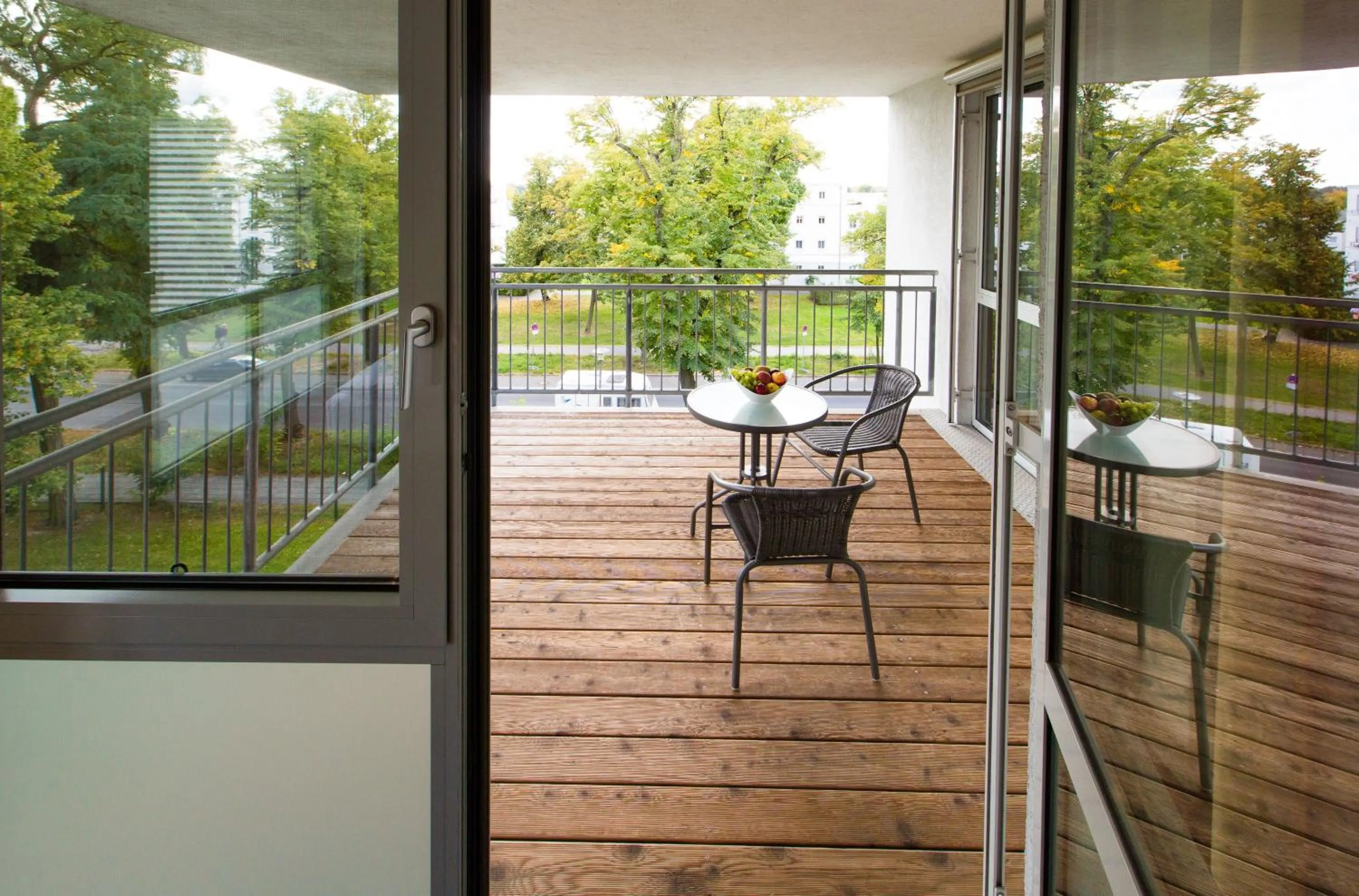 Balcony/Terrace in Aparion Apartments Berlin