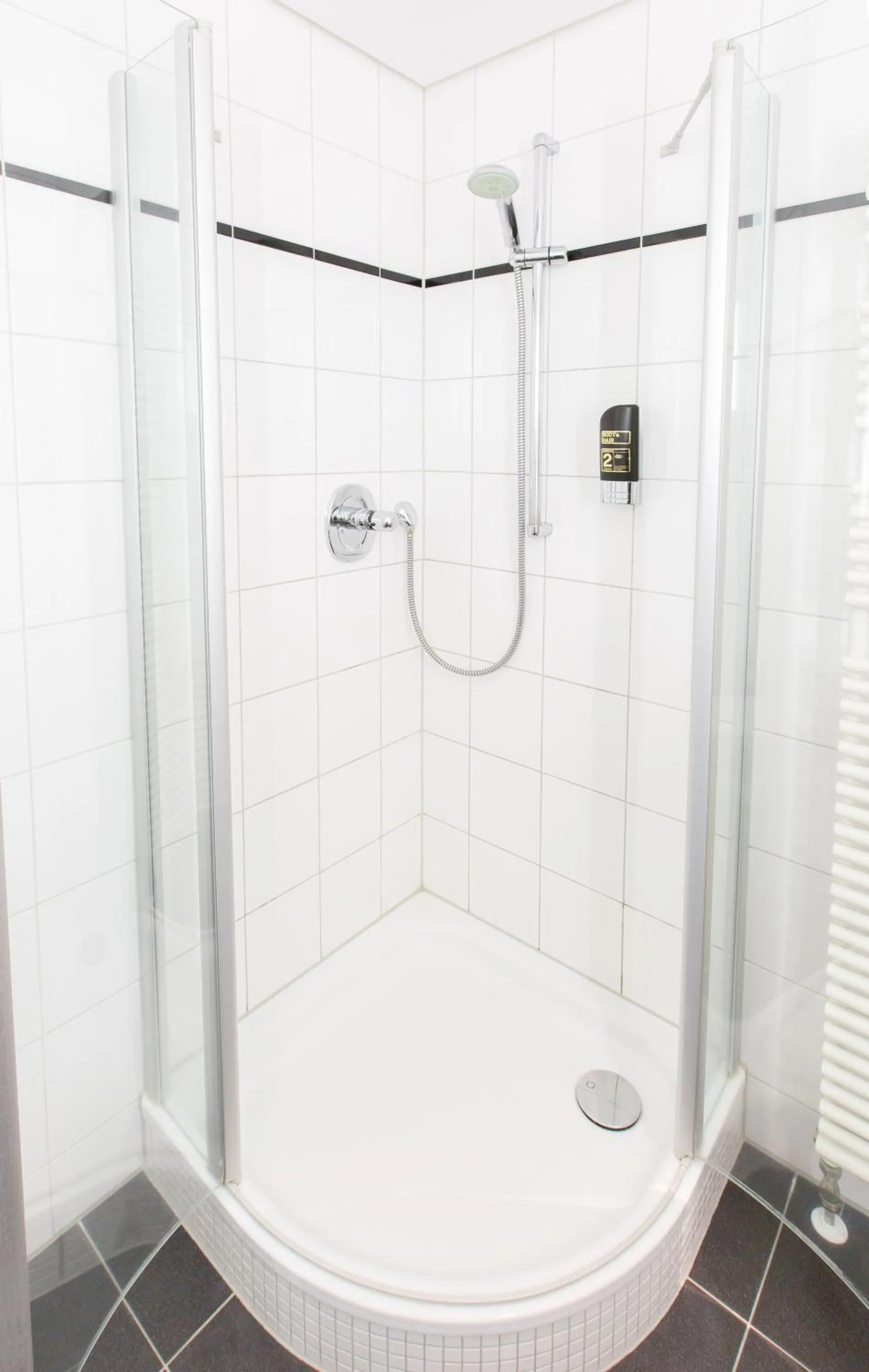Shower in Aparion Apartments Berlin