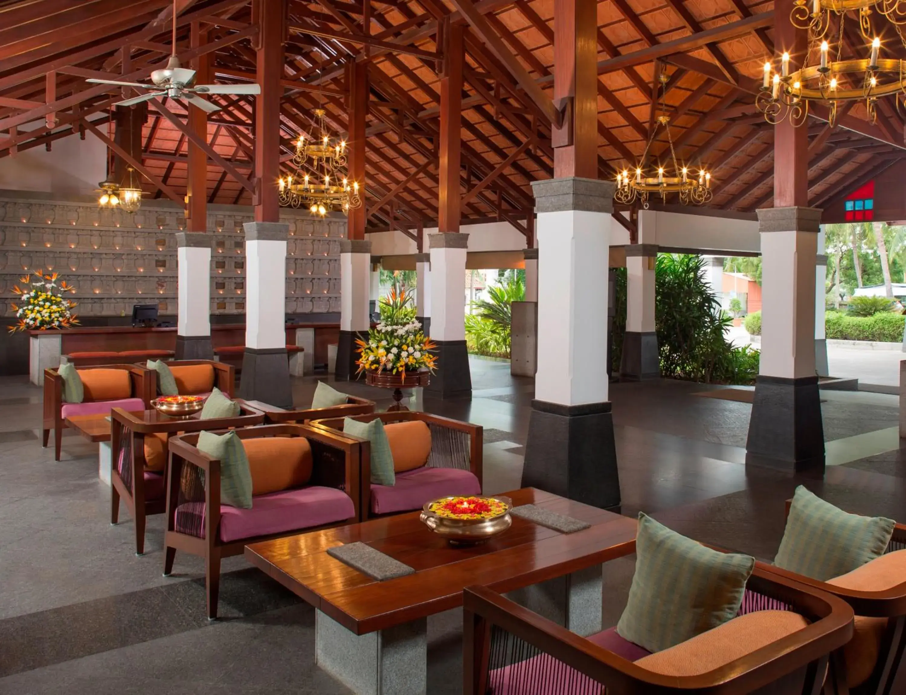 Lobby or reception in Radisson Blu Resort Temple Bay Mamallapuram Lobby or reception in Radisson Blu Resort Temple Bay Mamallapuram