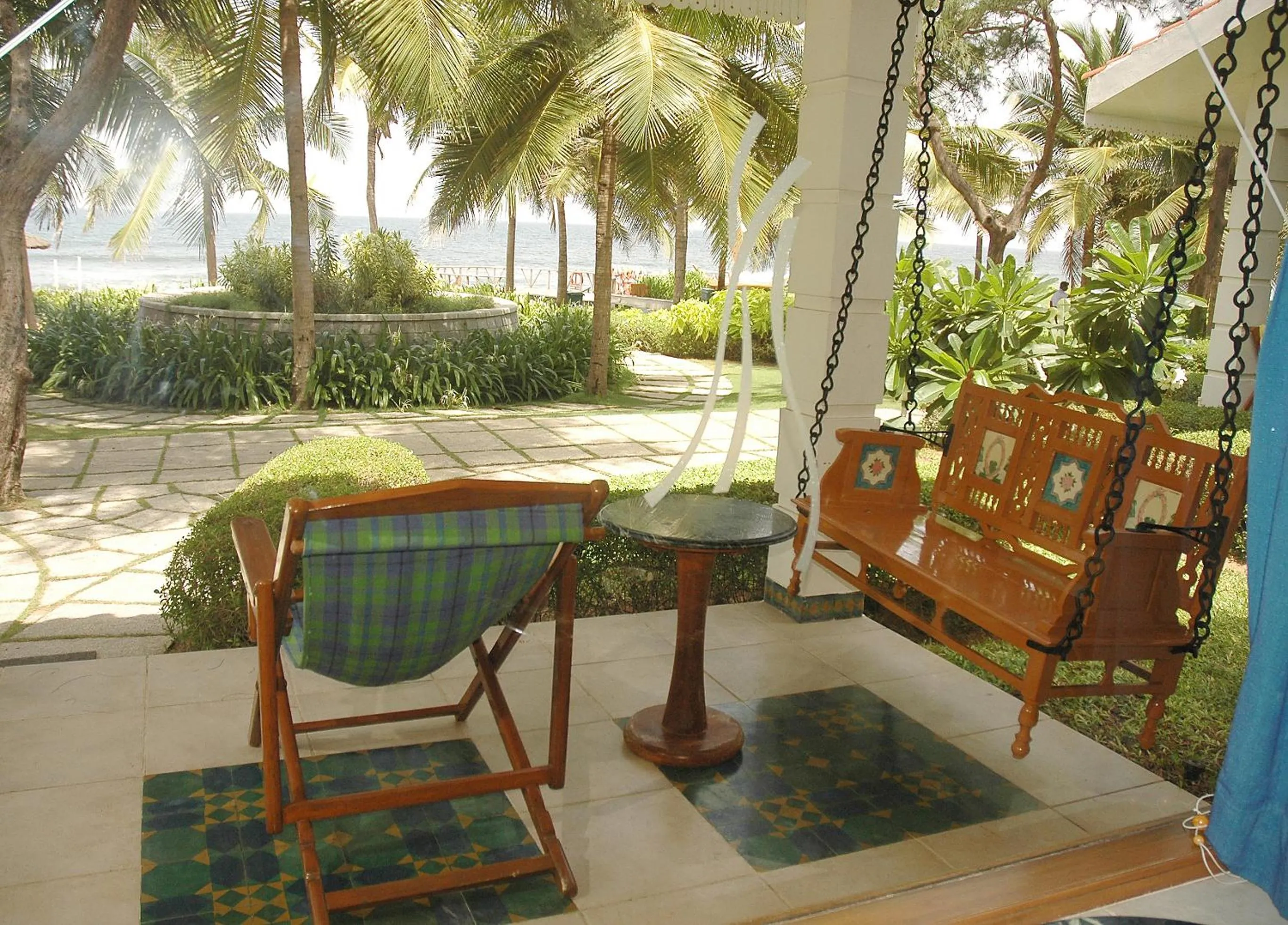 Patio in Radisson Blu Resort Temple Bay Mamallapuram