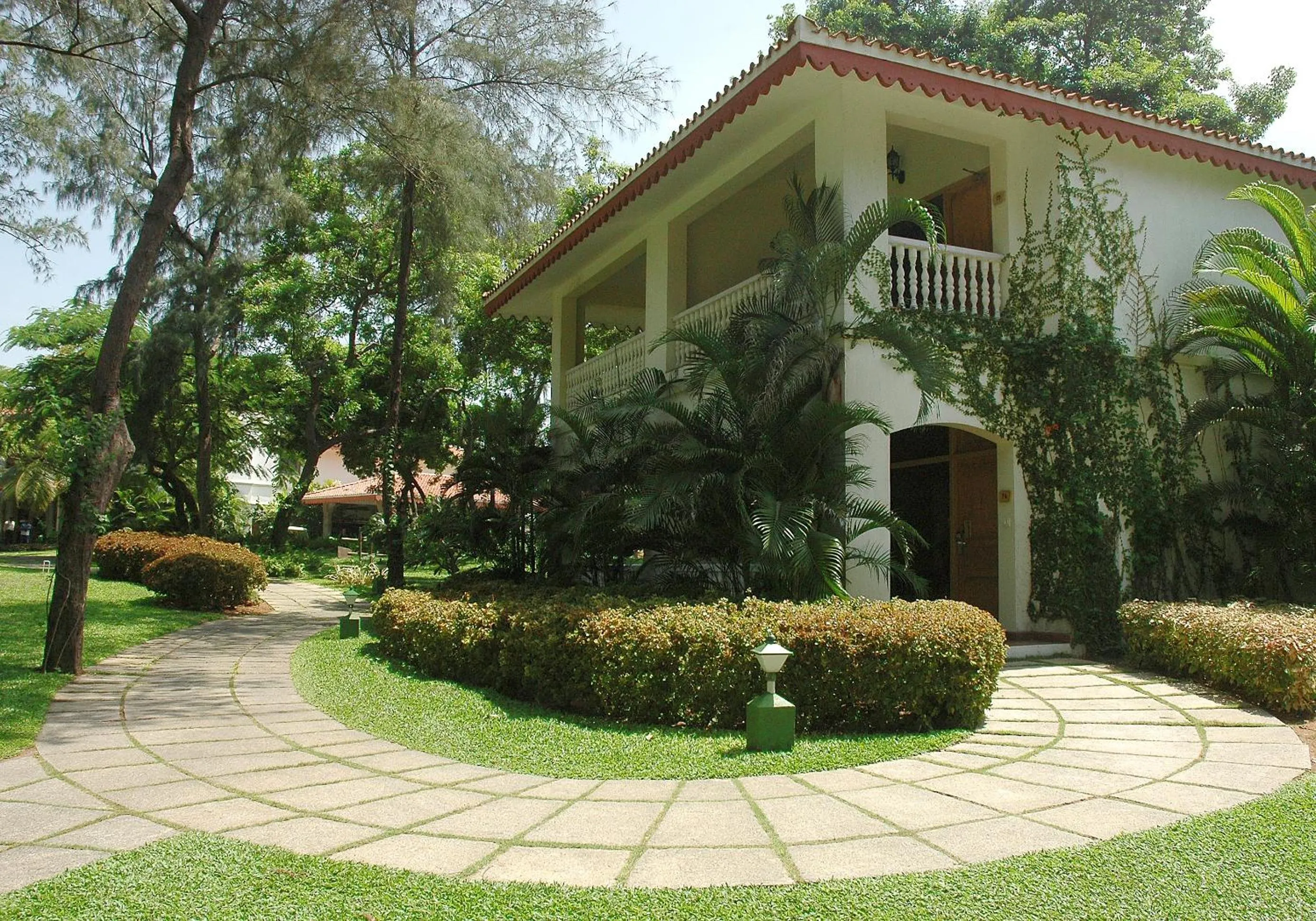 Garden view in Radisson Blu Resort Temple Bay Mamallapuram