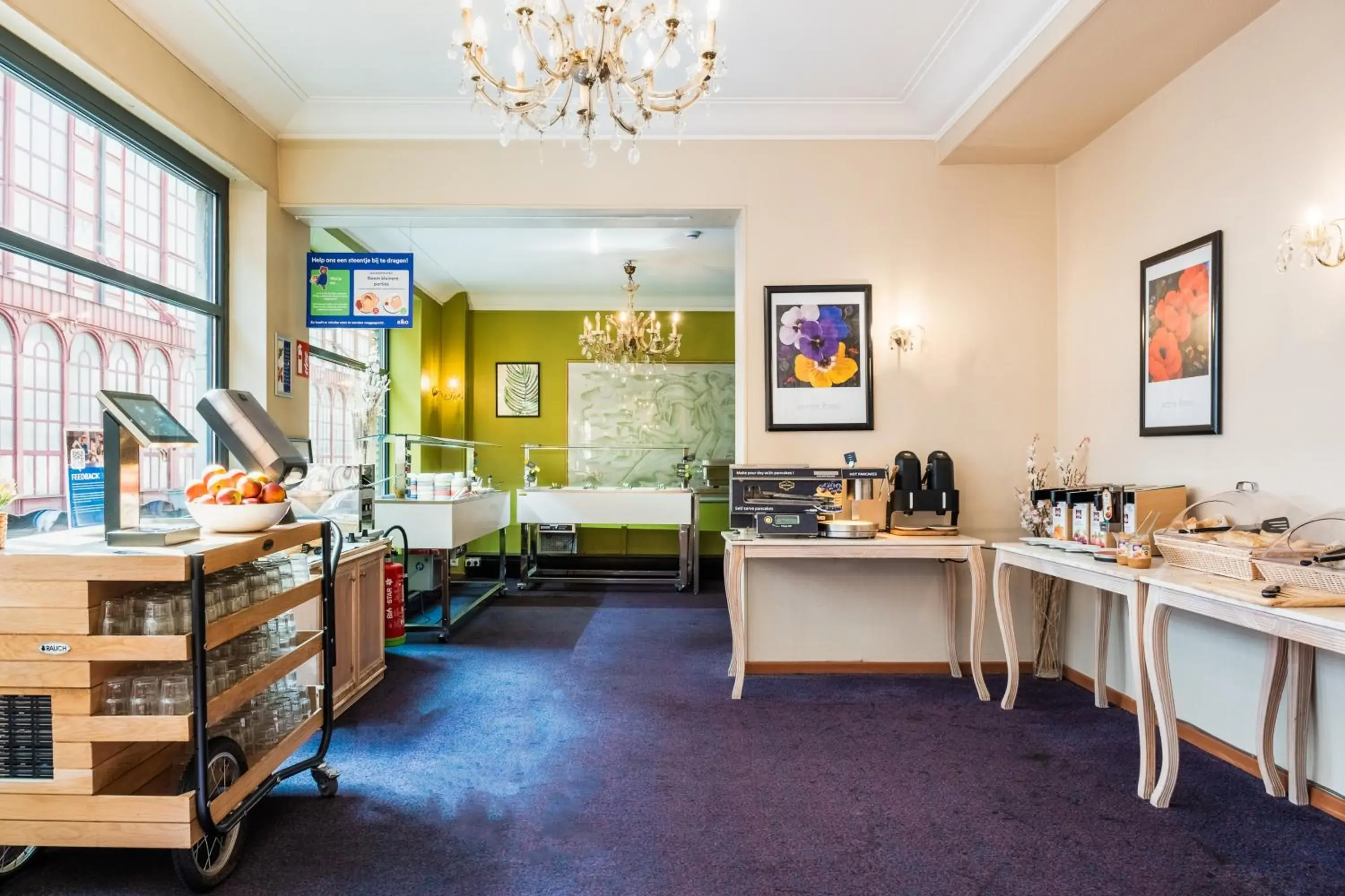 Breakfast in a&o Antwerpen Centraal Breakfast in a&o Antwerpen Centraal