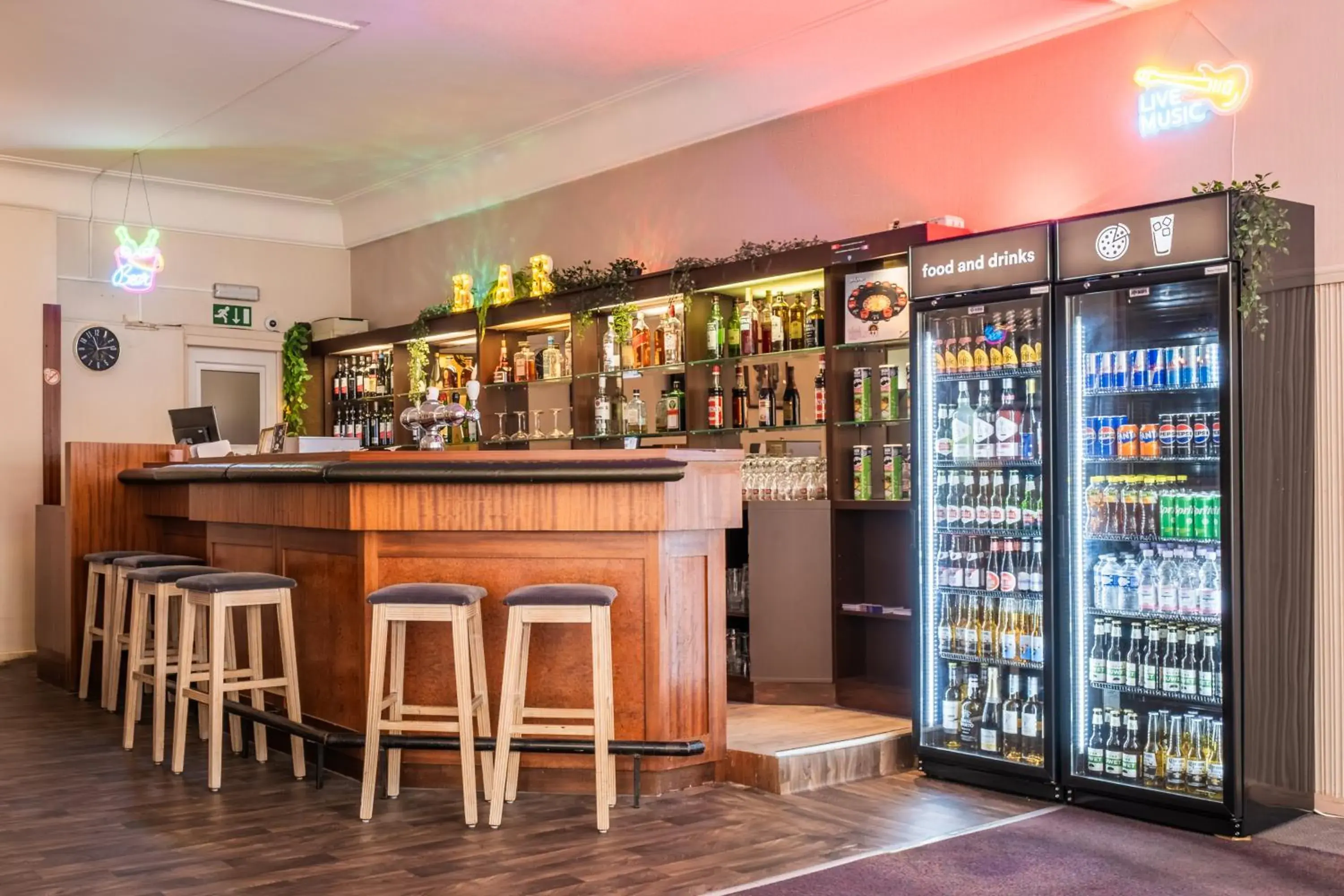 Lounge or bar in a&o Antwerpen Centraal Lounge or bar in a&o Antwerpen Centraal