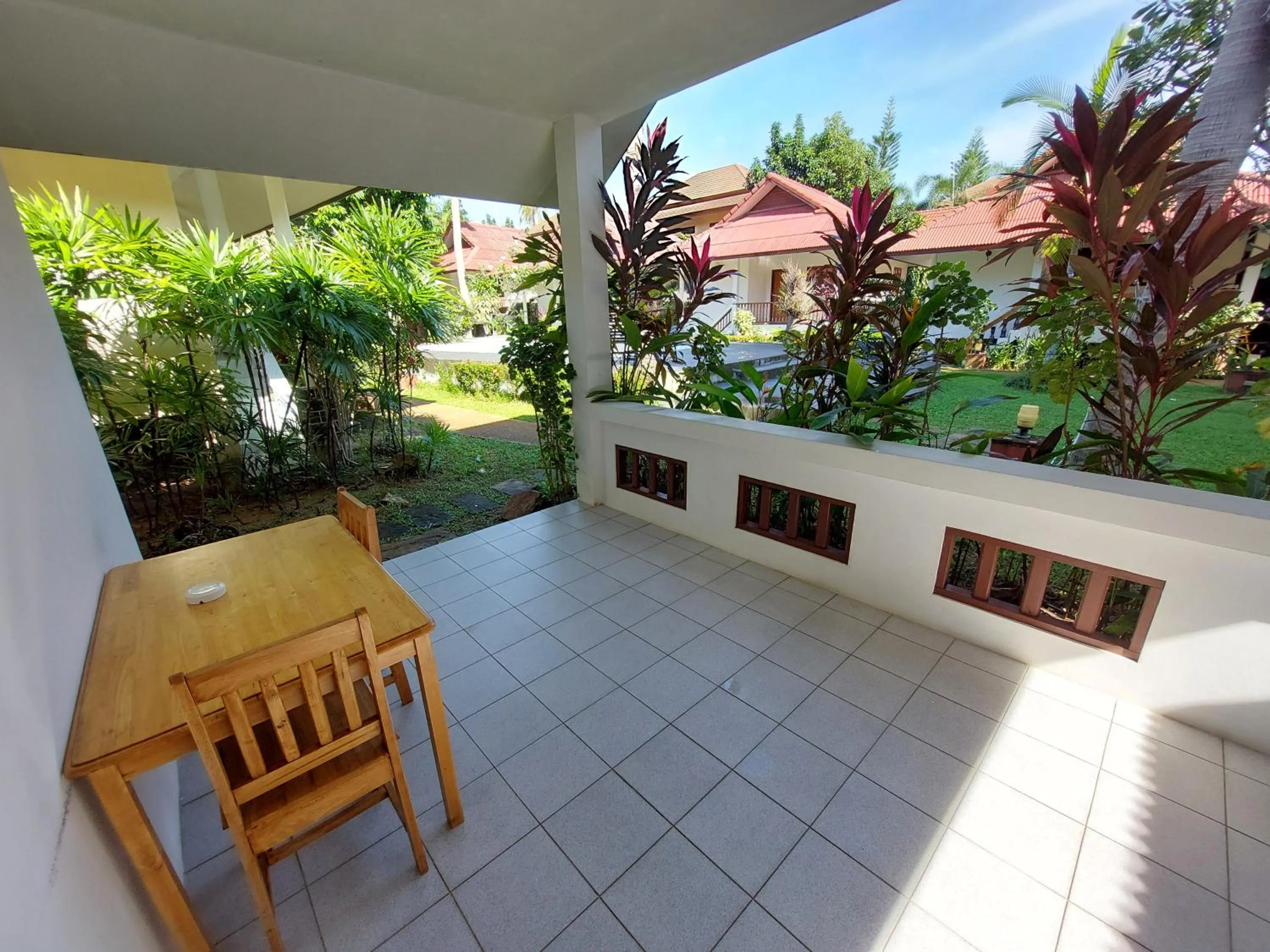 Balcony/Terrace in Fullmoon House Samui