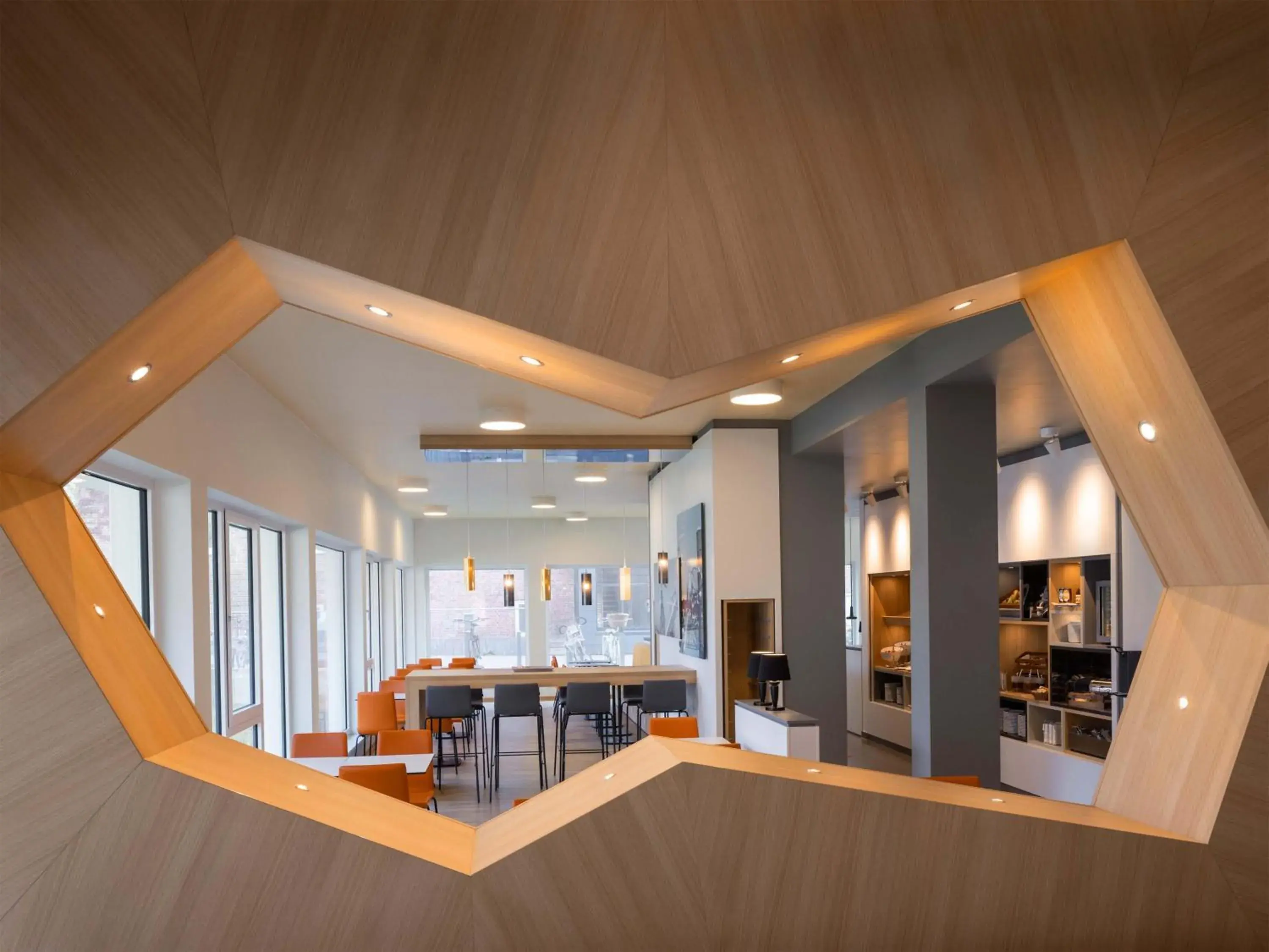 Lobby or reception in B&B Hotel Kiel-Wissenschaftspark Lobby or reception in B&B Hotel Kiel-Wissenschaftspark