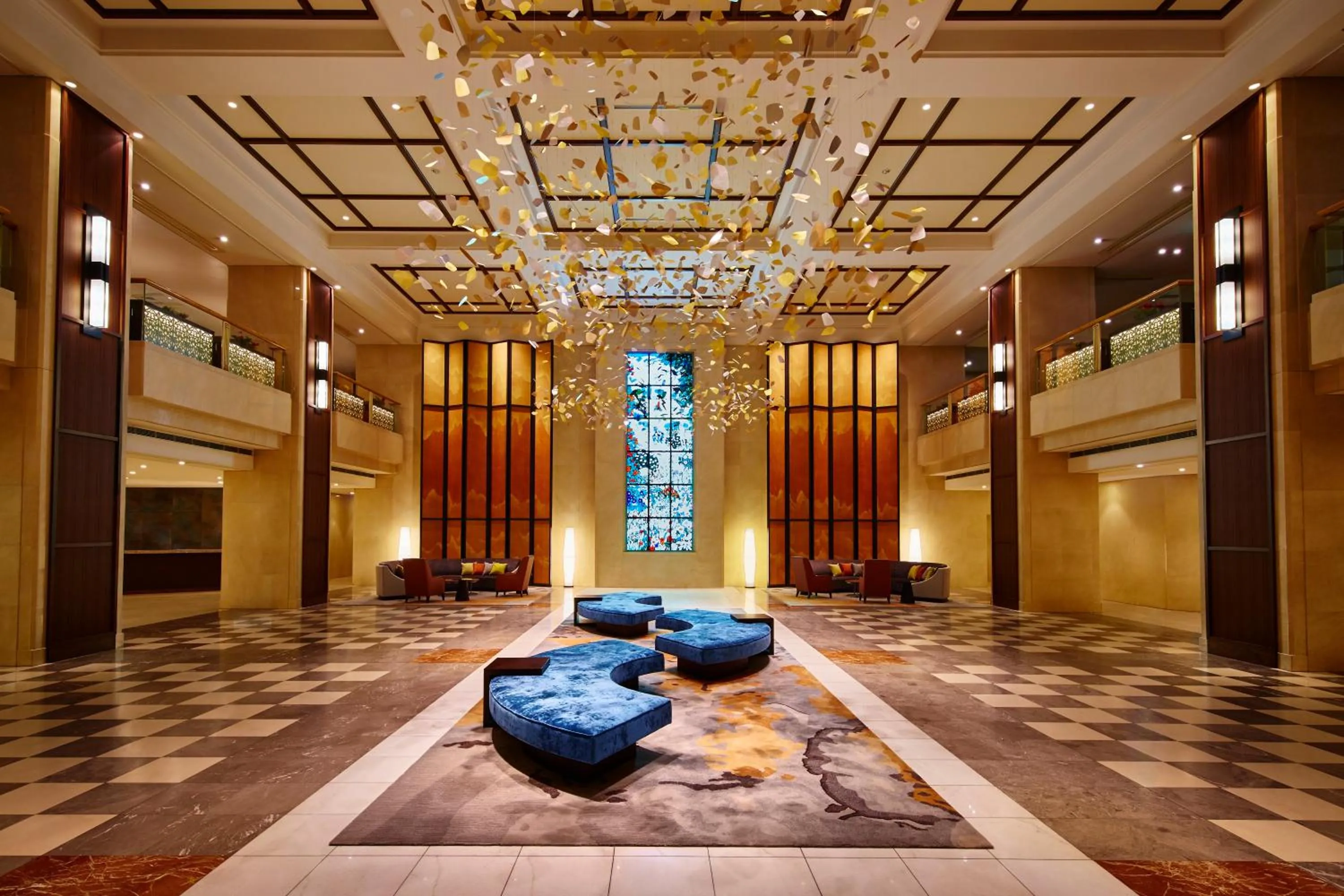Lobby or reception in Shinagawa Prince Hotel