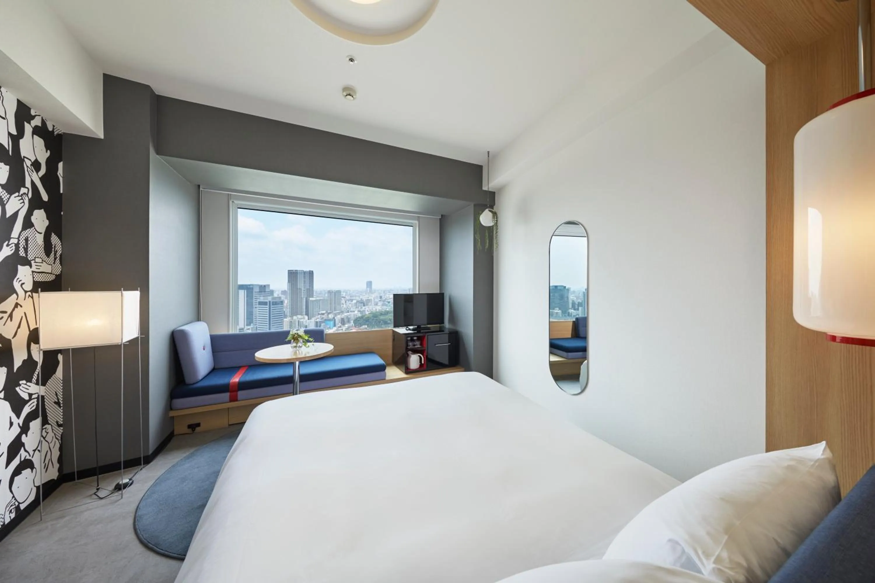 Photo of the whole room, Bed in Shinagawa Prince Hotel
