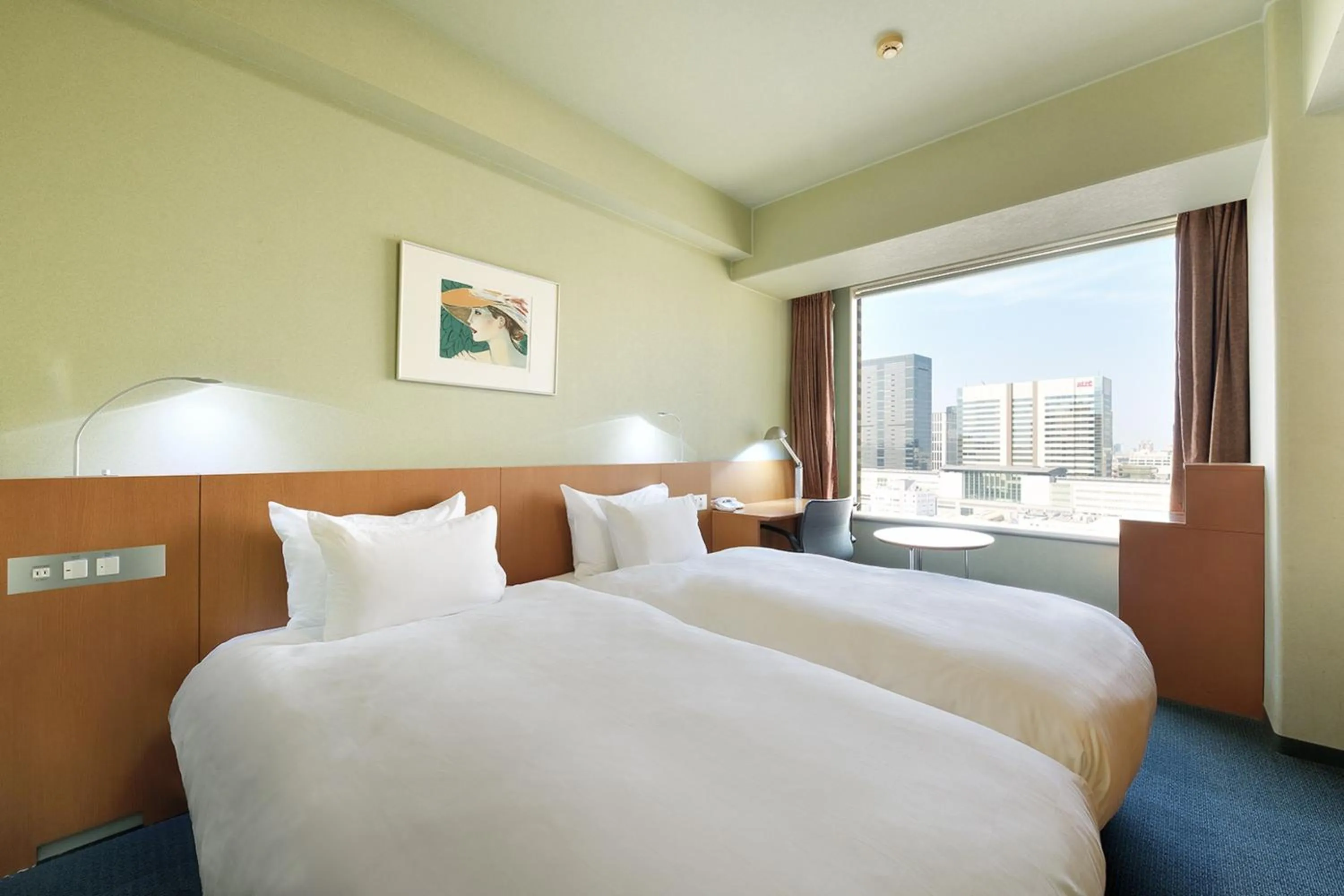 Photo of the whole room, Bed in Shinagawa Prince Hotel