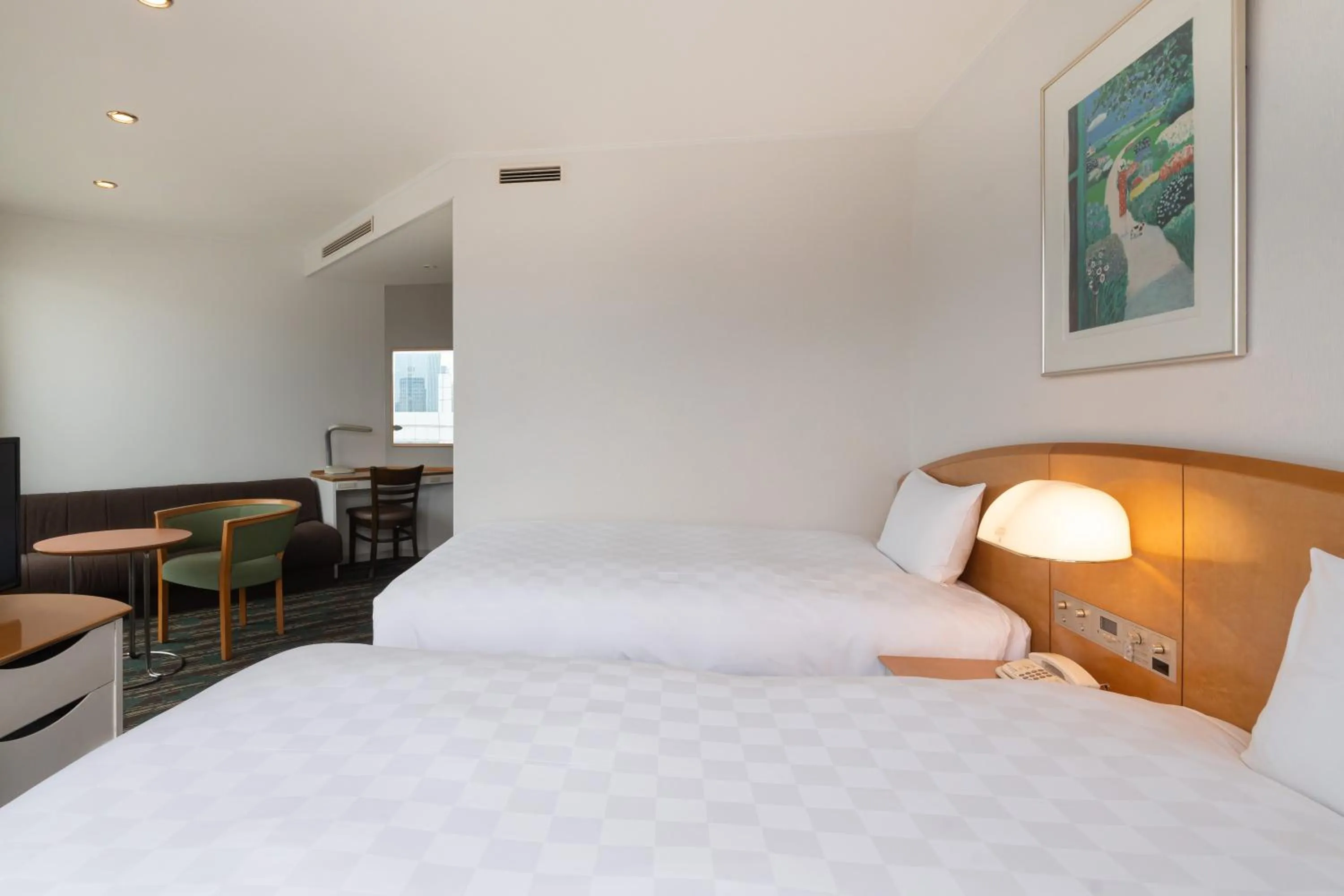 Photo of the whole room, Bed in Shinagawa Prince Hotel