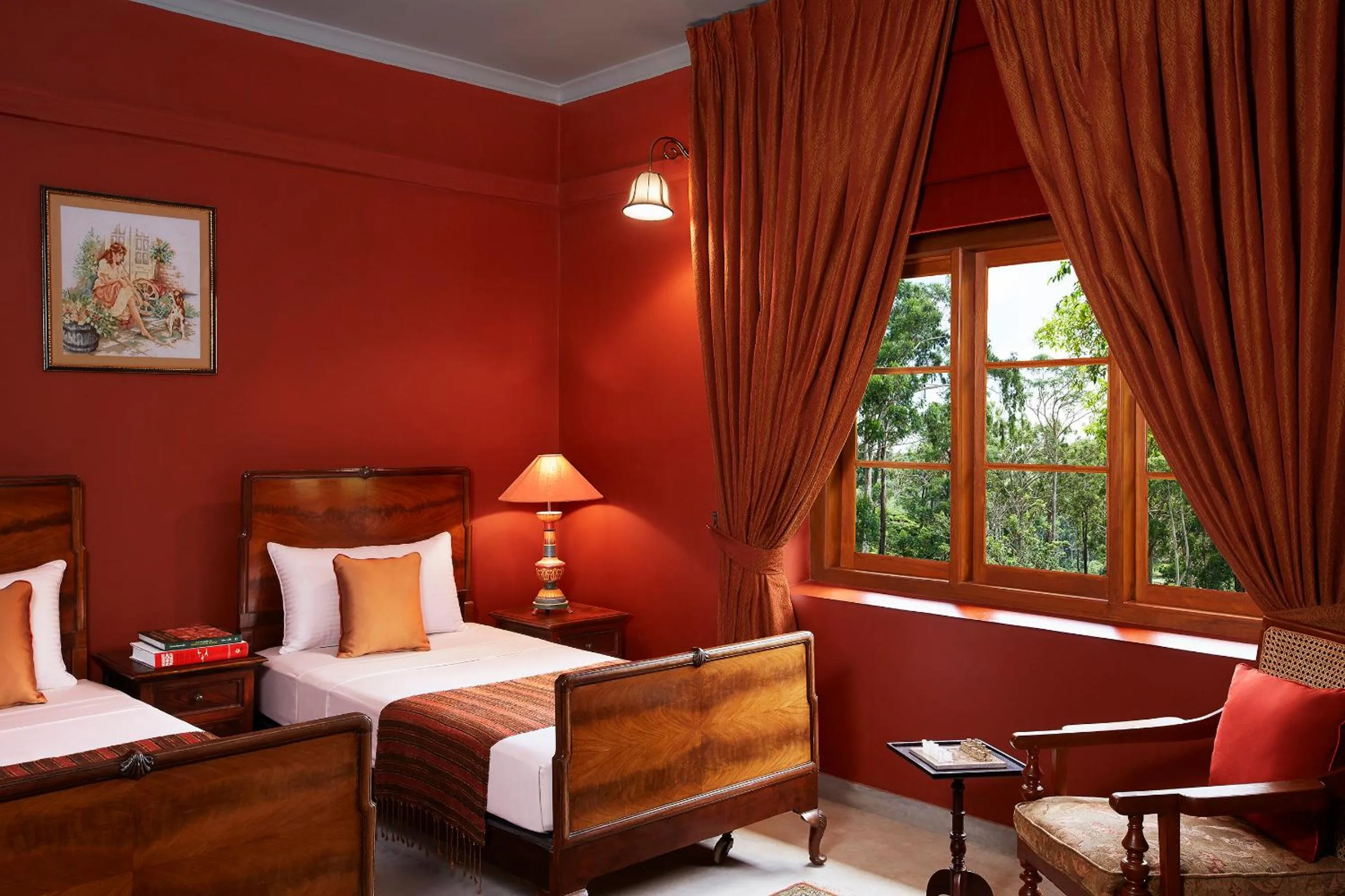 Bedroom, Bed in Jetwing Warwick Gardens