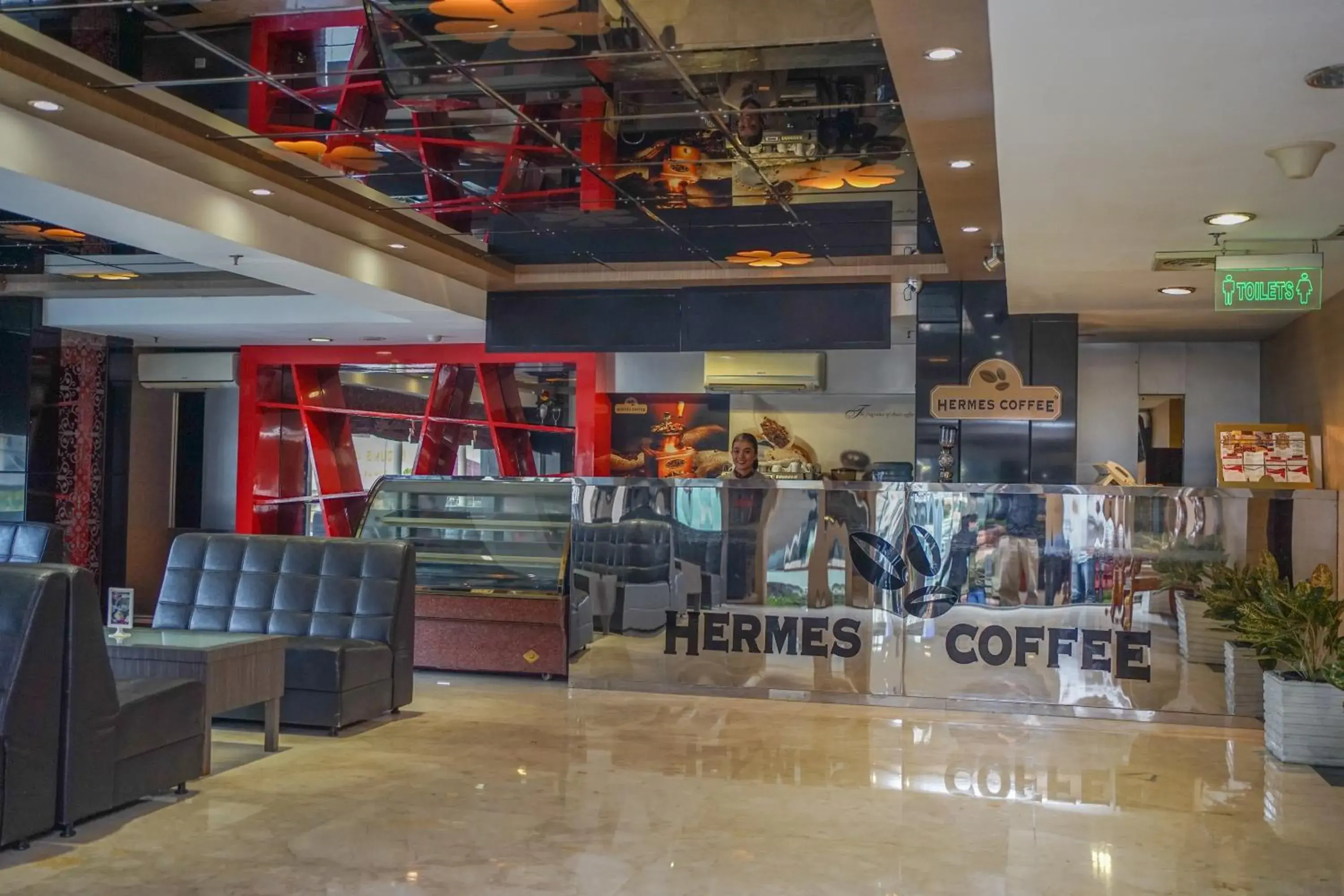 Lounge or bar in Hermes Palace Hotel Medan Lounge or bar in Hermes Palace Hotel Medan