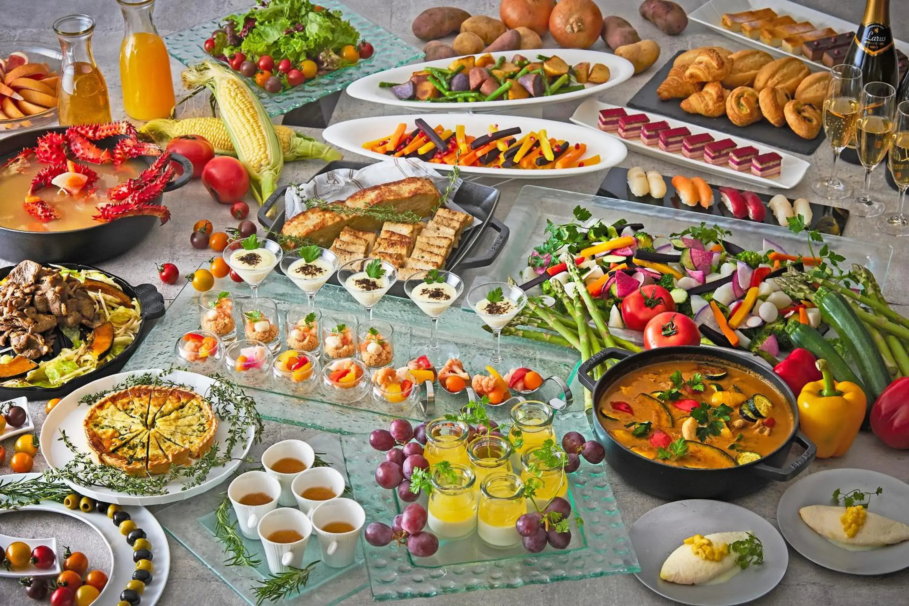 Breakfast in Keio Plaza Hotel Sapporo Breakfast in Keio Plaza Hotel Sapporo