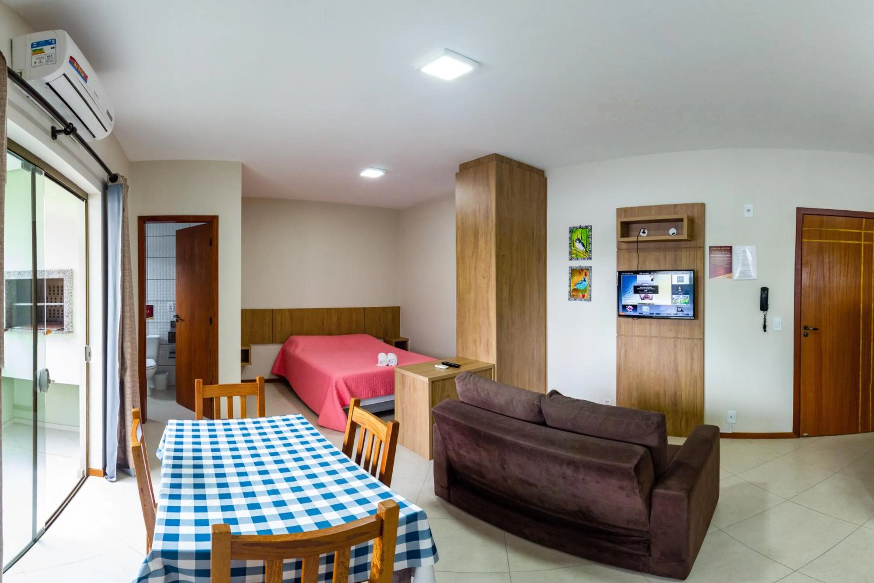 Bed in Canto dos Pássaros Flat - Canasvieiras