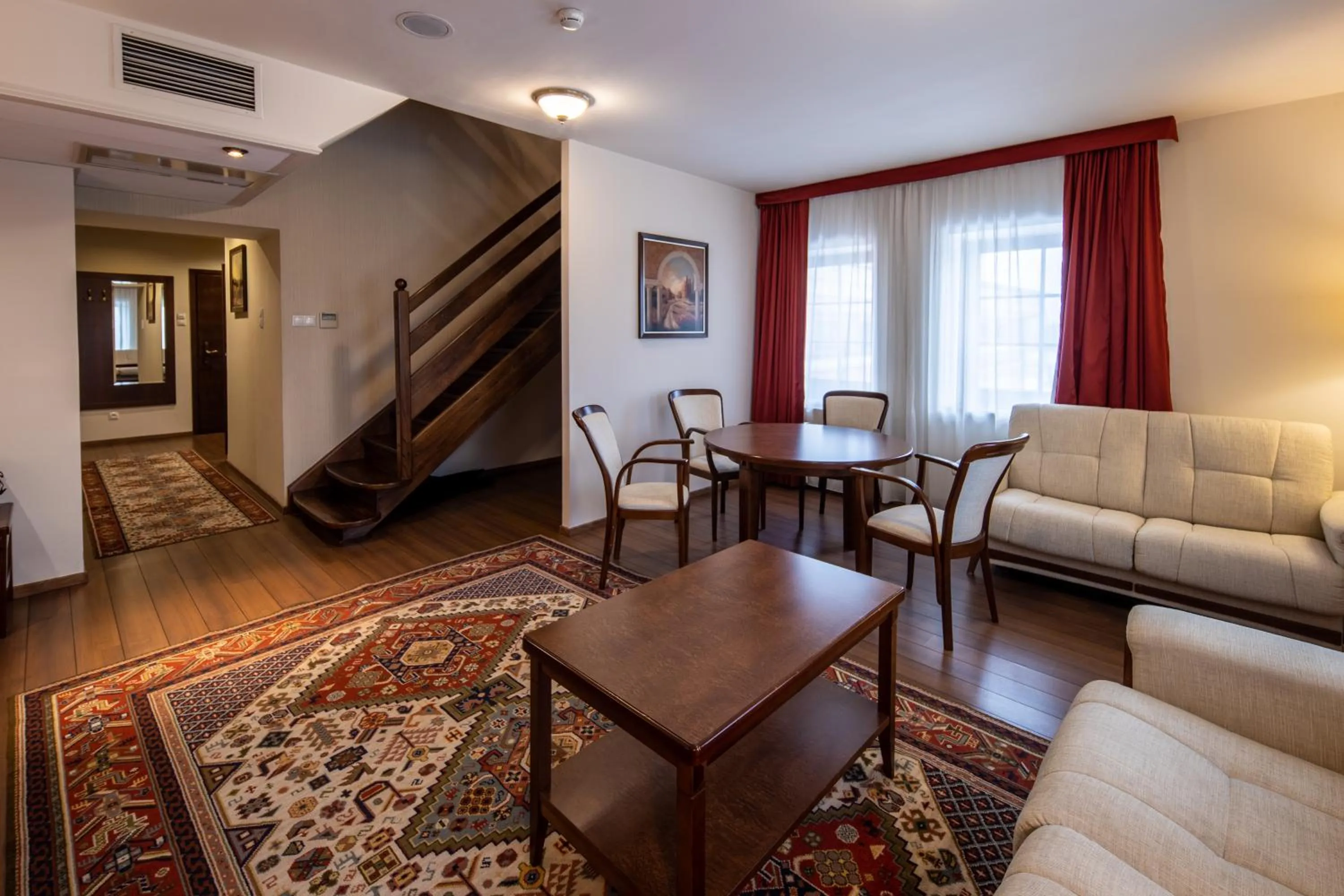 Seating area in Hotel Słoneczny Młyn