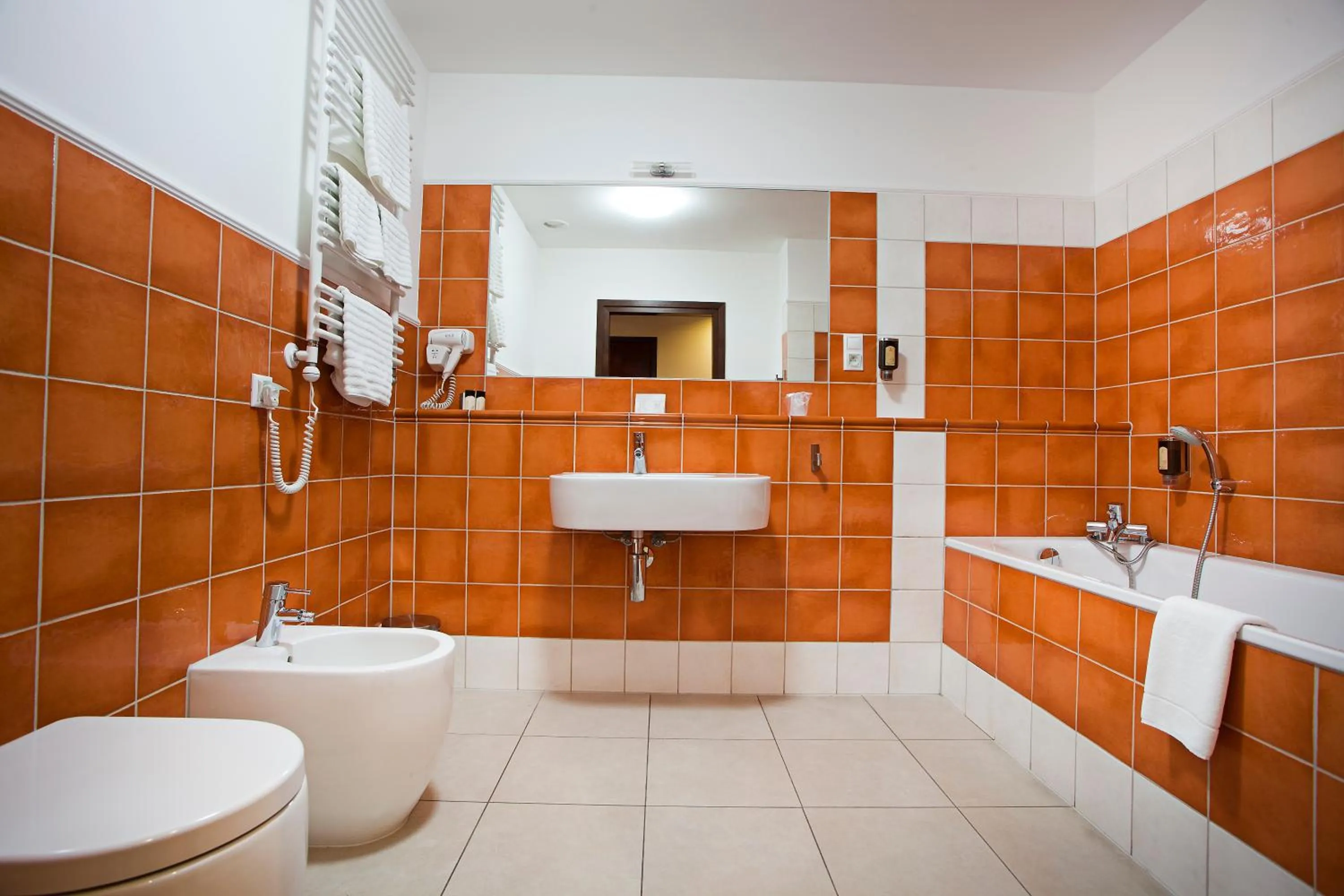 Bathroom in Hotel Słoneczny Młyn