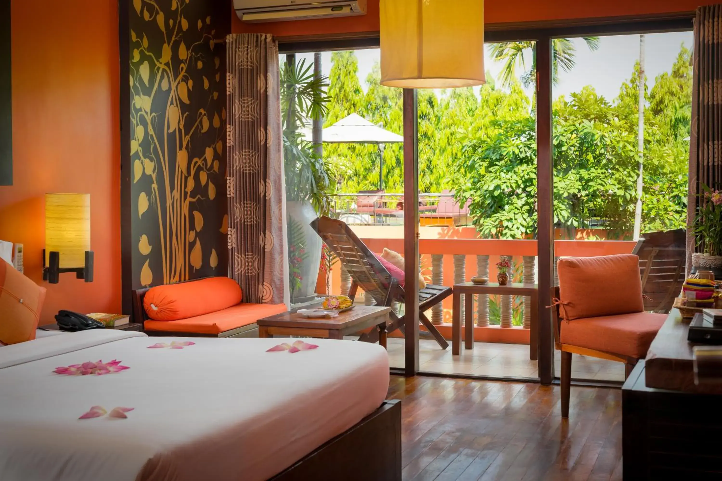 View (from property/room), Bed in Golden Temple Hotel View (from property/room), Bed in Golden Temple Hotel