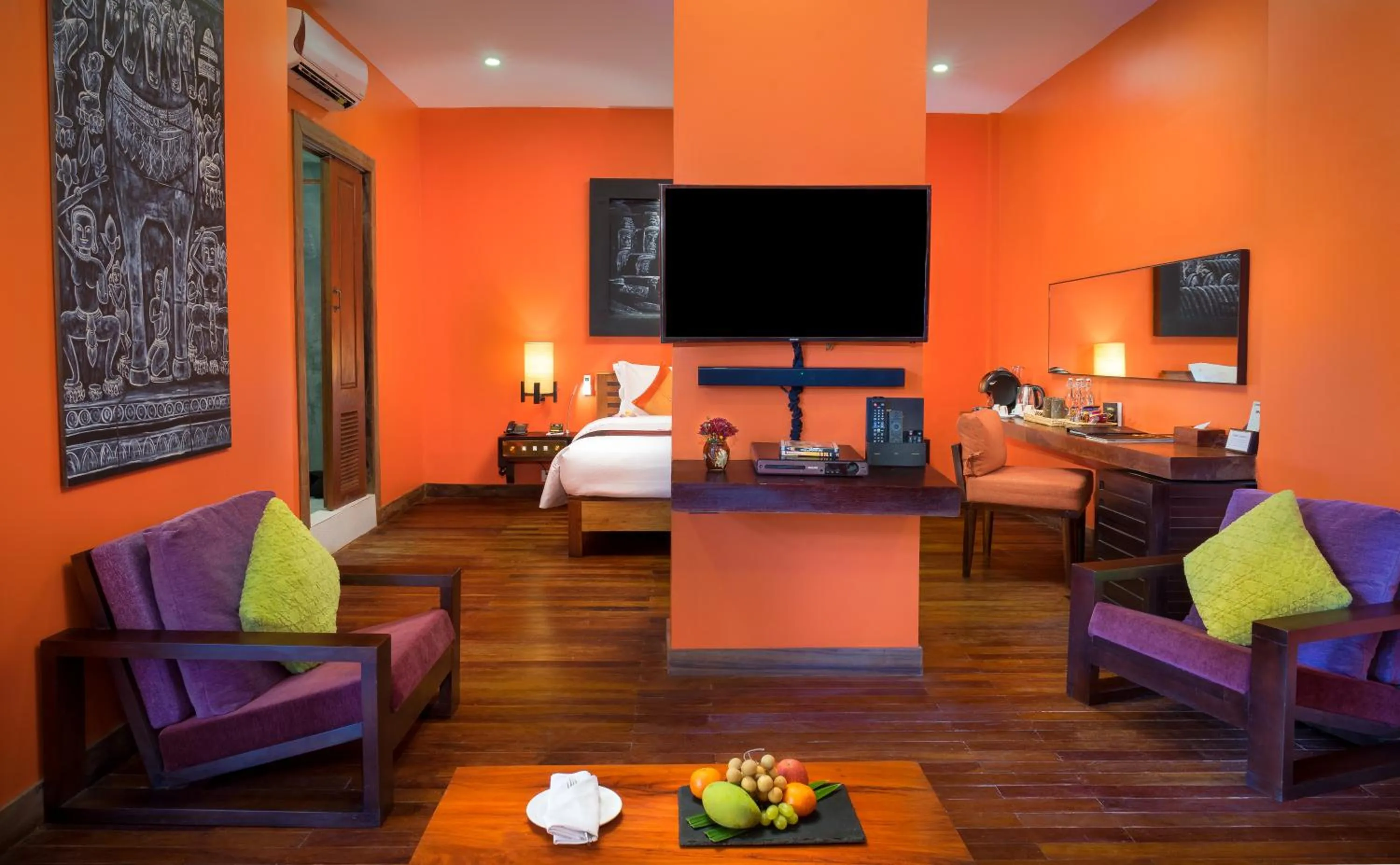 Photo of the whole room in Golden Temple Hotel