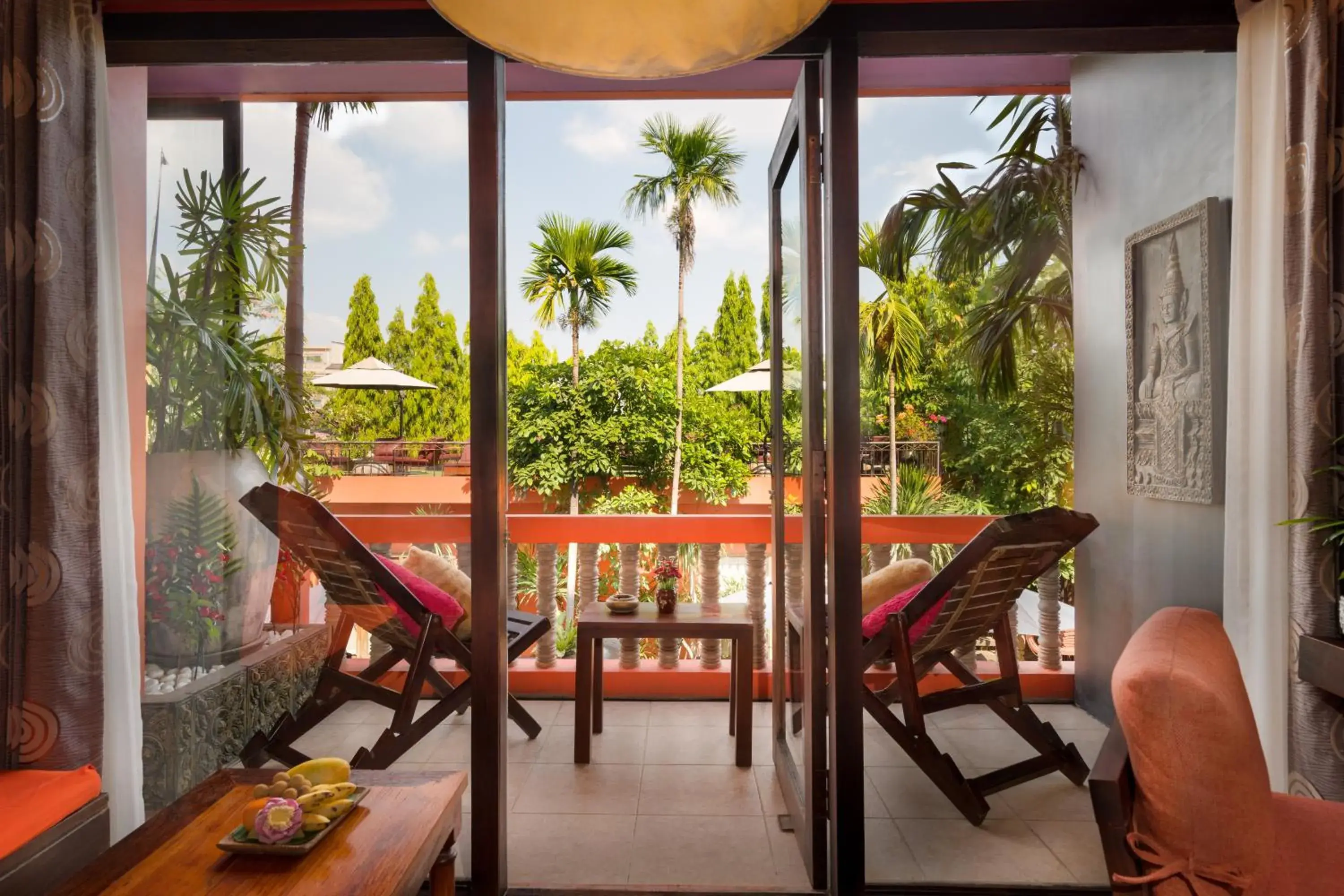 Pool view in Golden Temple Hotel Pool view in Golden Temple Hotel