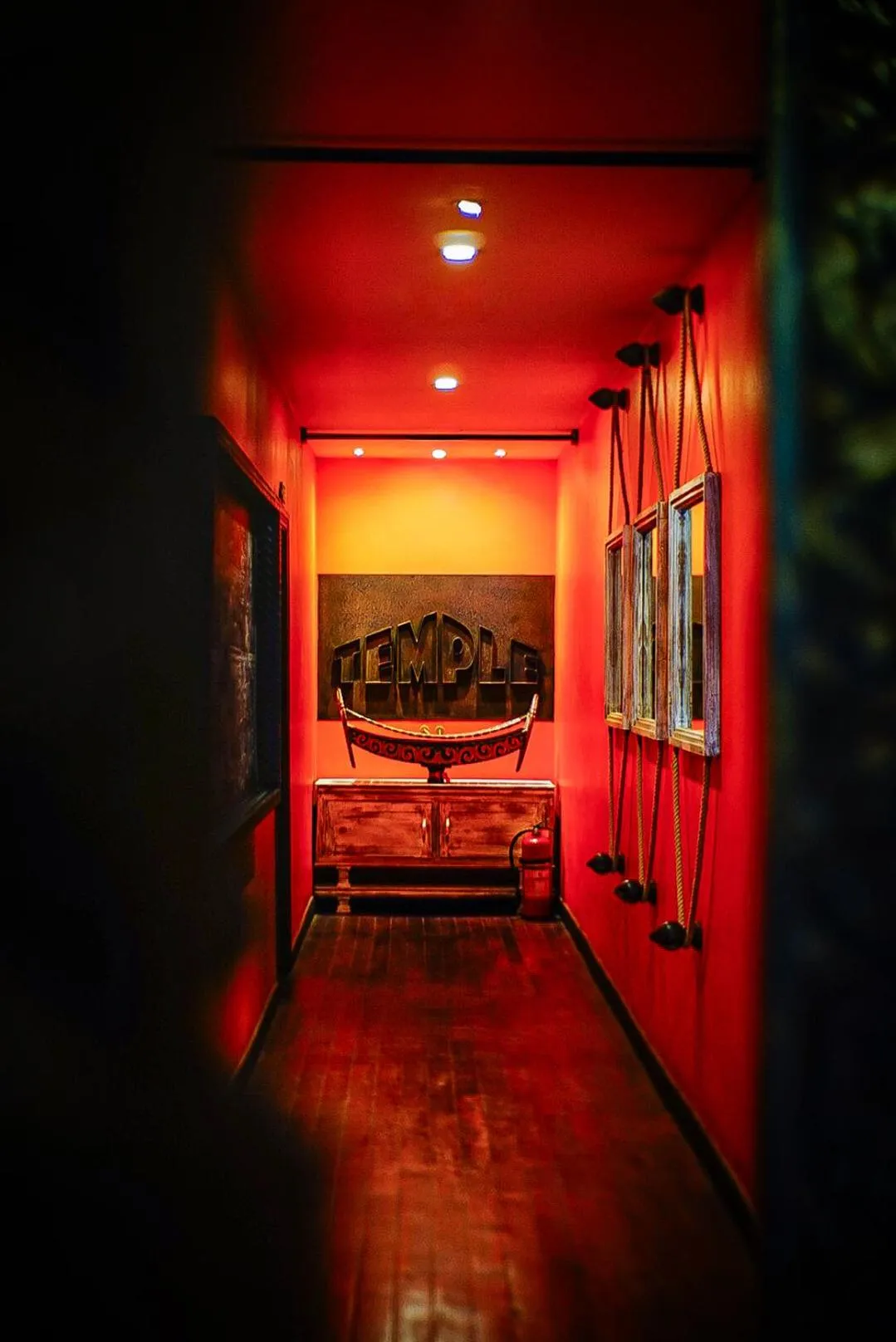 Bed in Golden Temple Hotel