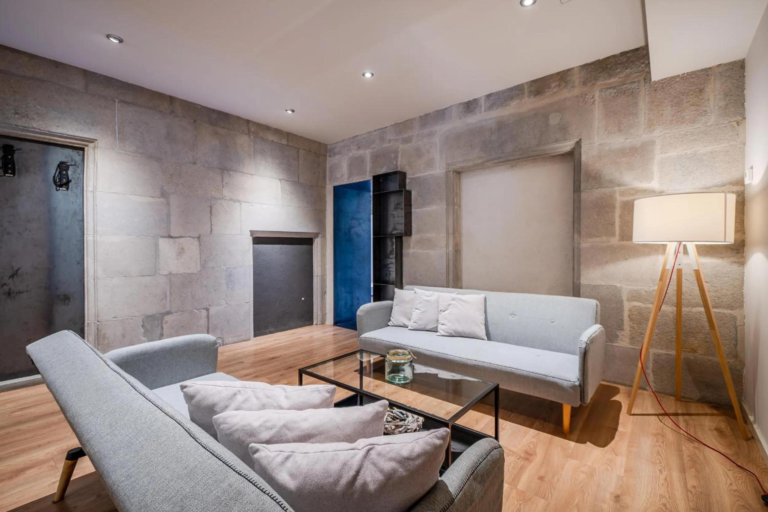 Living room in Flateli Plaça Catalunya 1-2