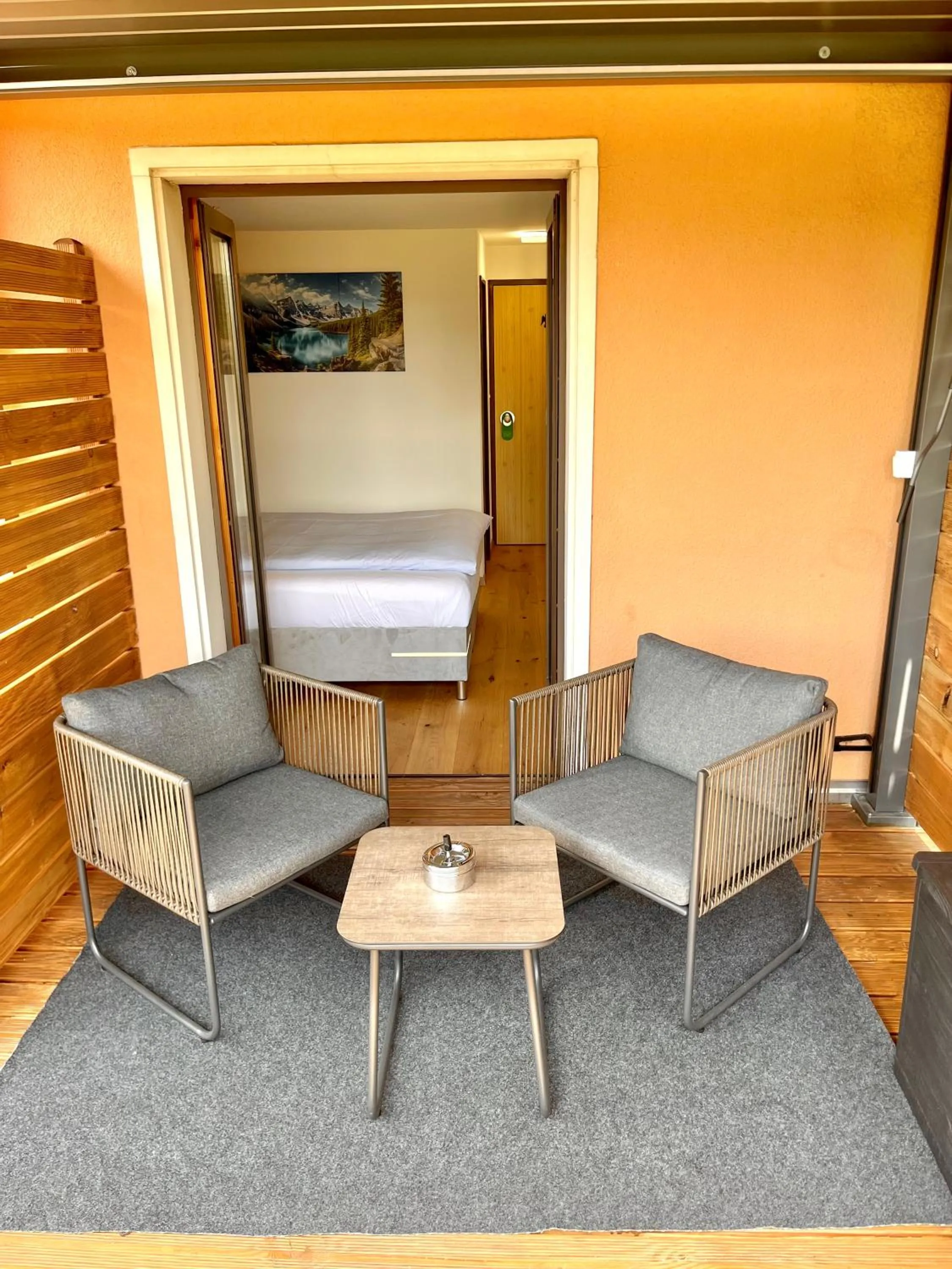 Garden in Seiler's Hotel