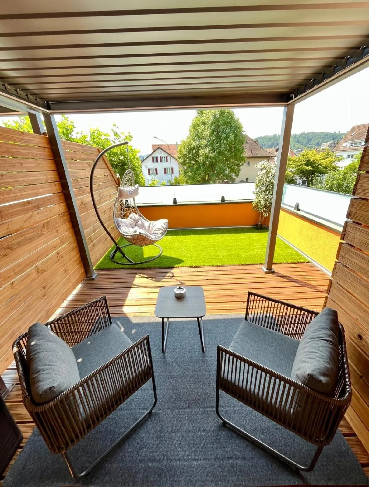 Garden in Seiler's Hotel