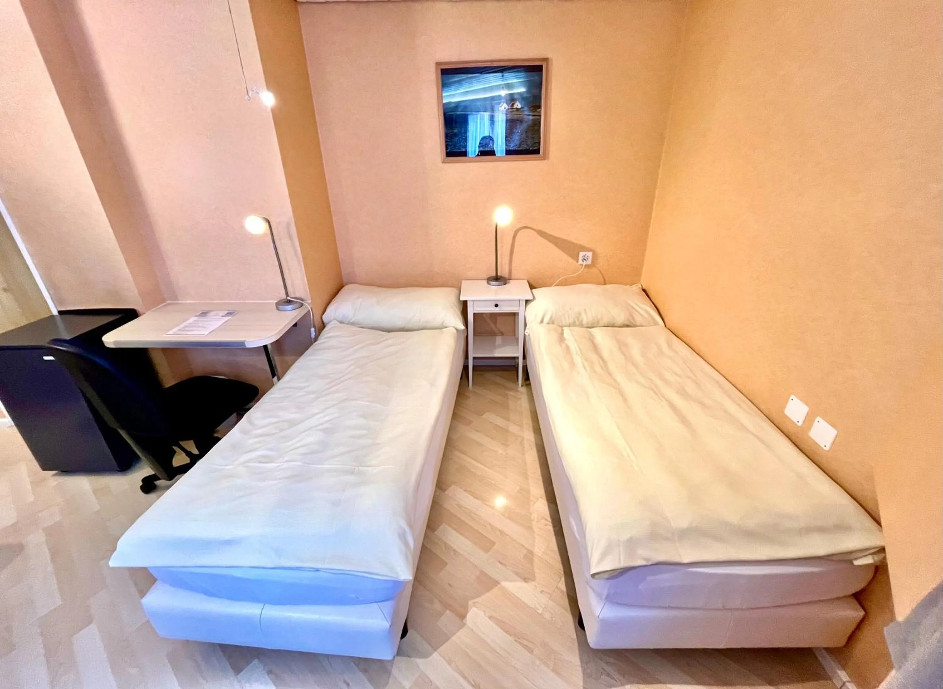 Bed in Seiler's Hotel