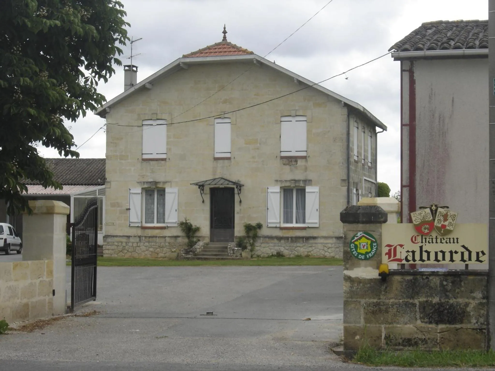Property logo or sign in Chateau Laborde Marjolaine