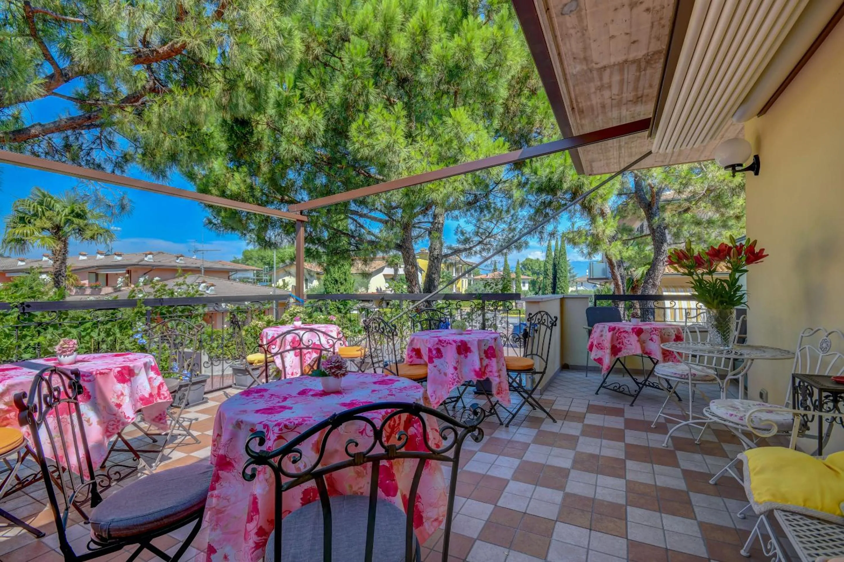 Patio in Camere America B&B