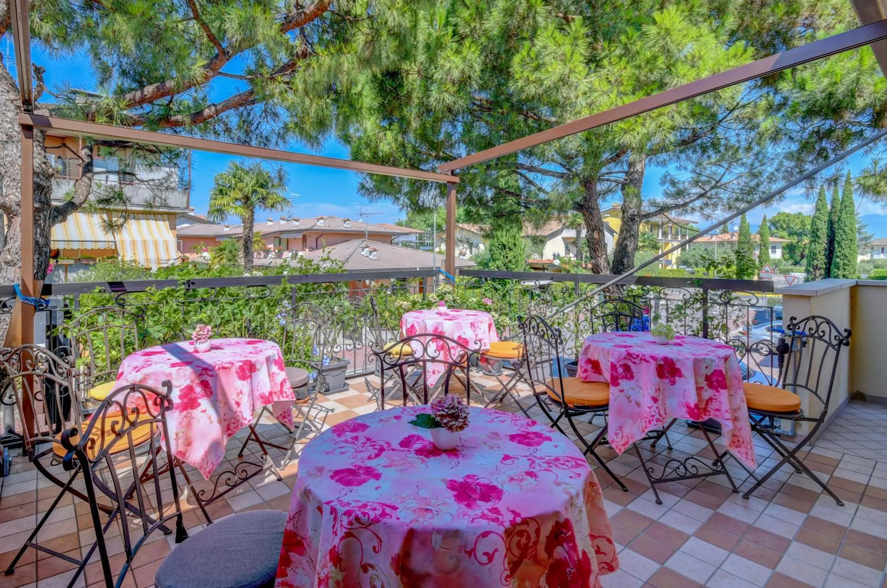 Patio in Camere America B&B