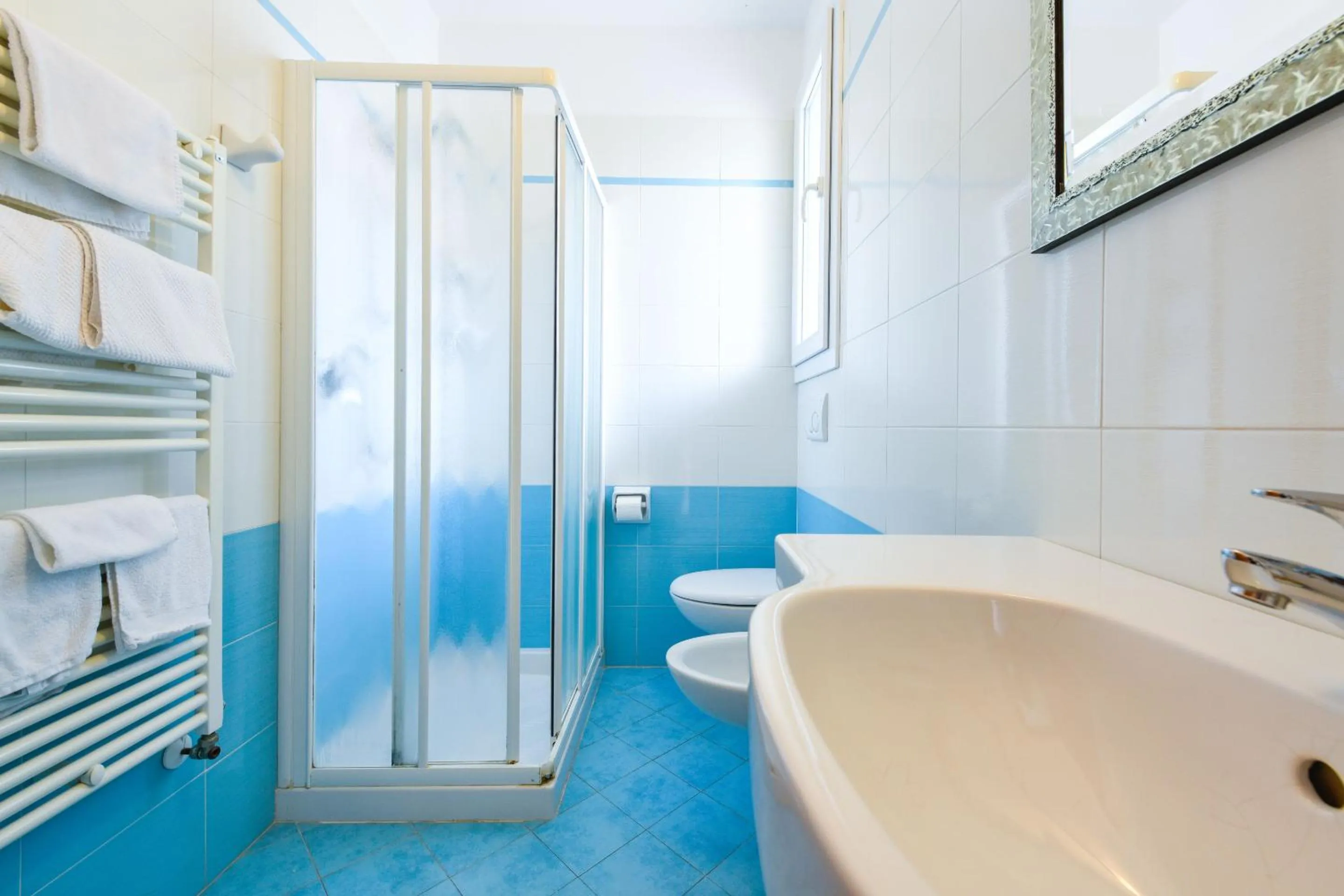 Bathroom in Camere America B&B