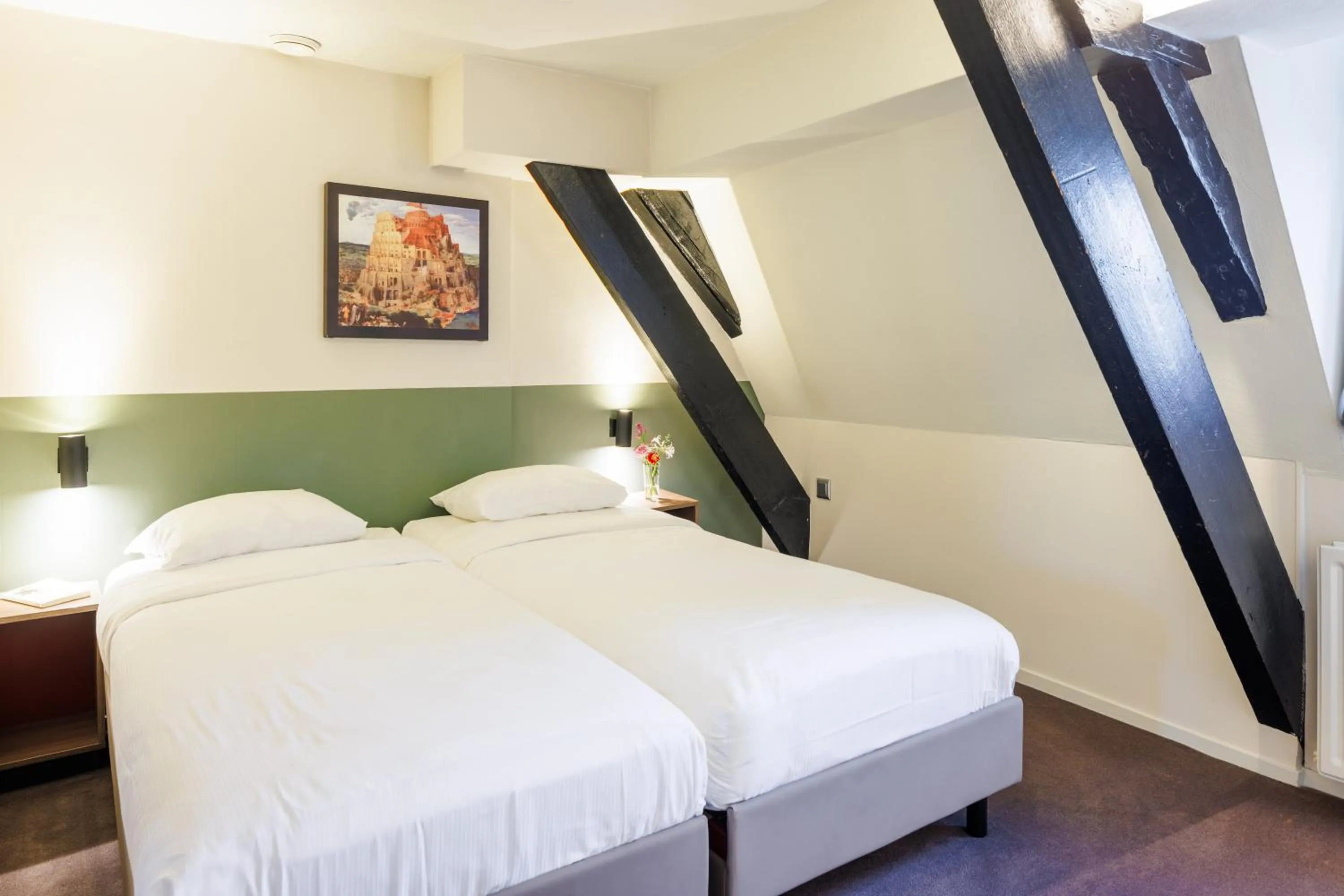 Bed in Hapimag Apartments Amsterdam