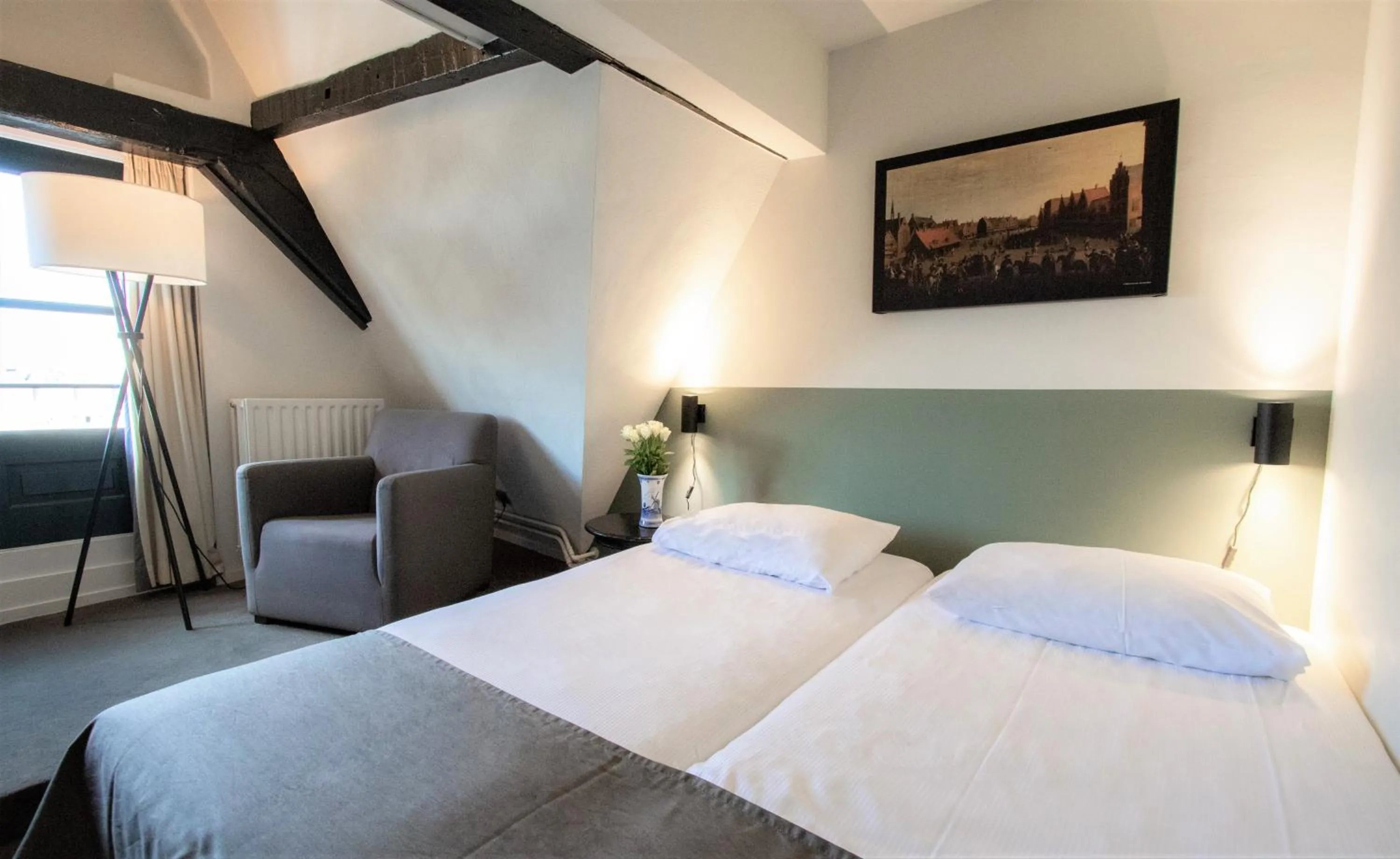 Bed in Hapimag Apartments Amsterdam