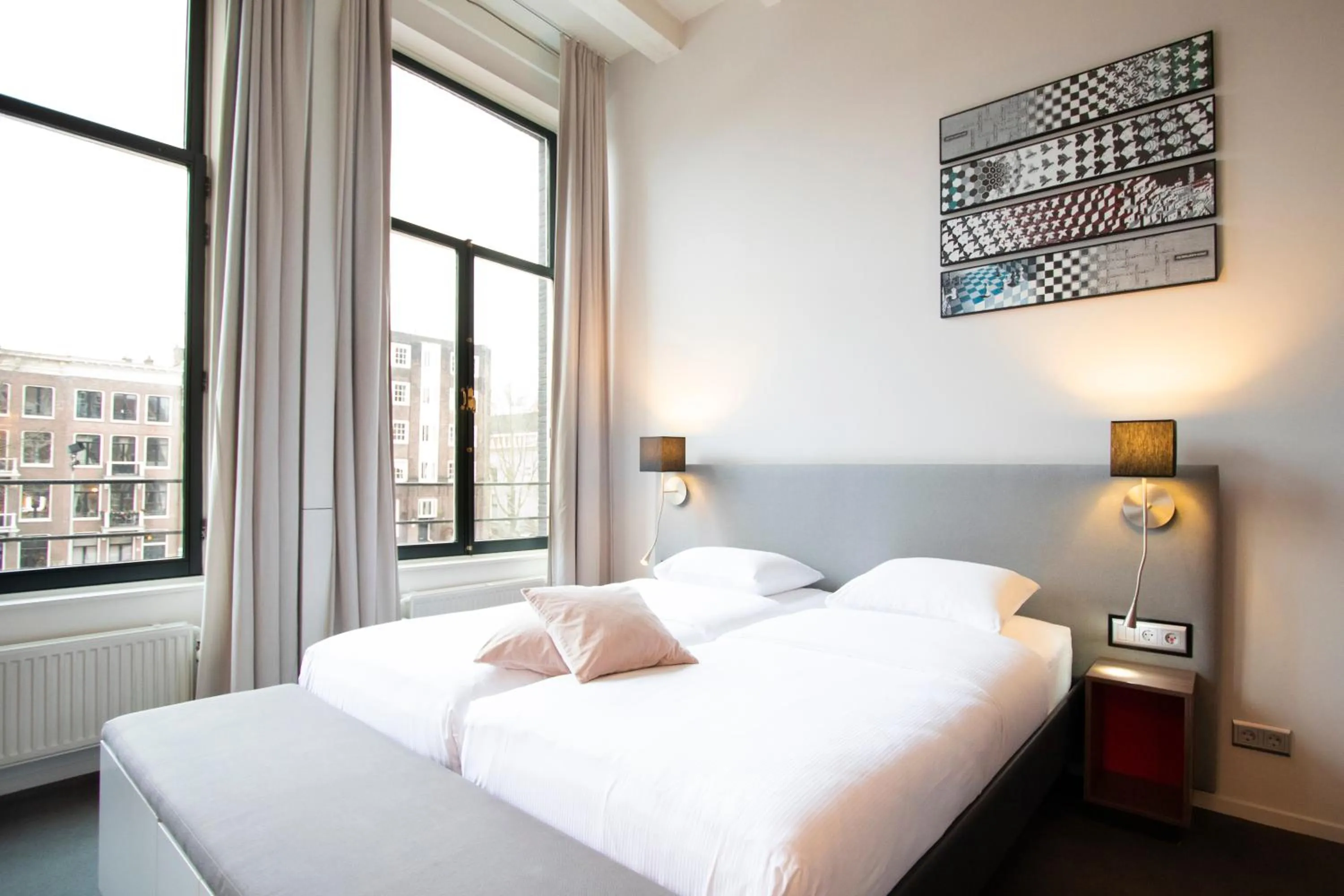 Bed in Hapimag Apartments Amsterdam