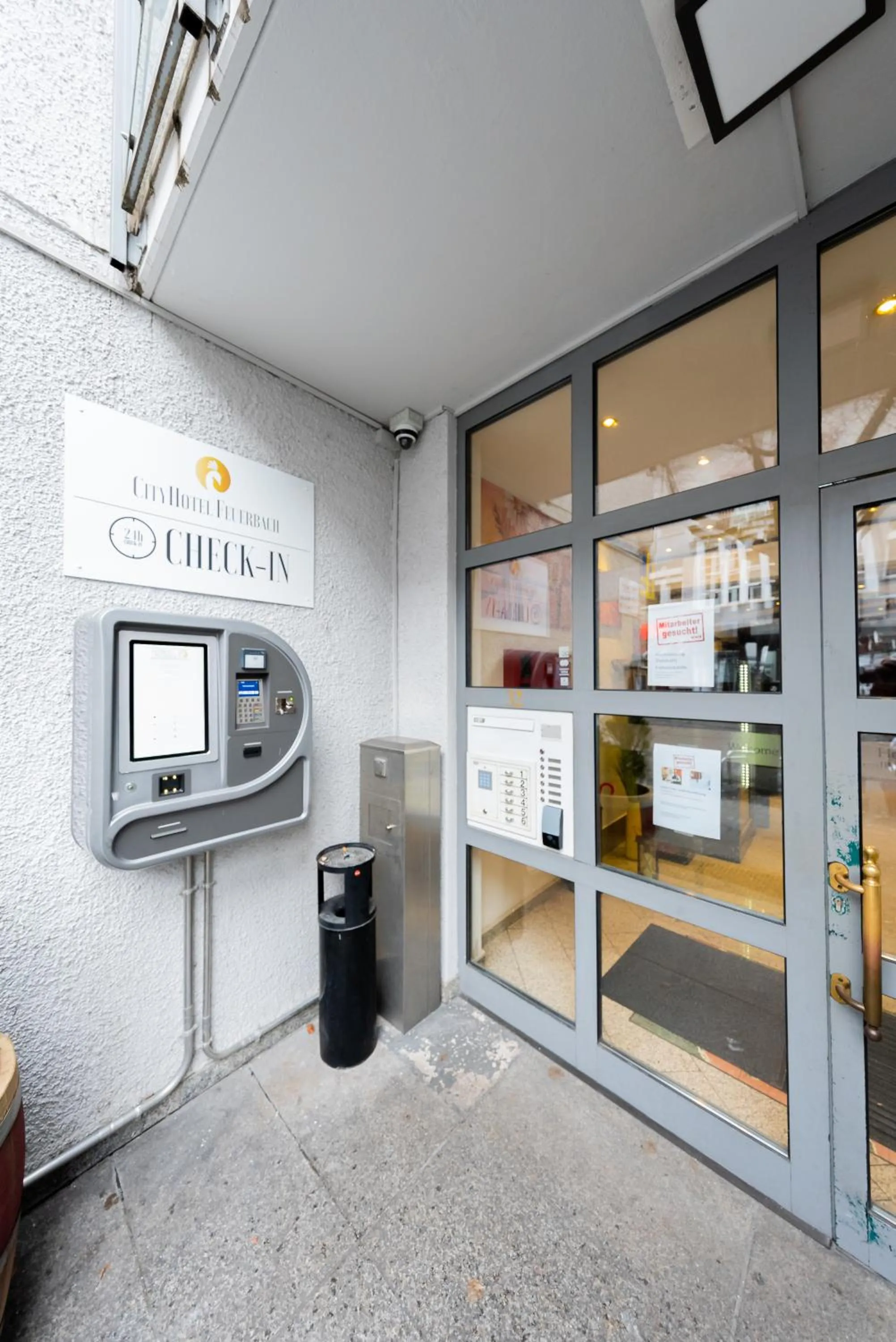 Facade/entrance in CityHotel Feuerbach