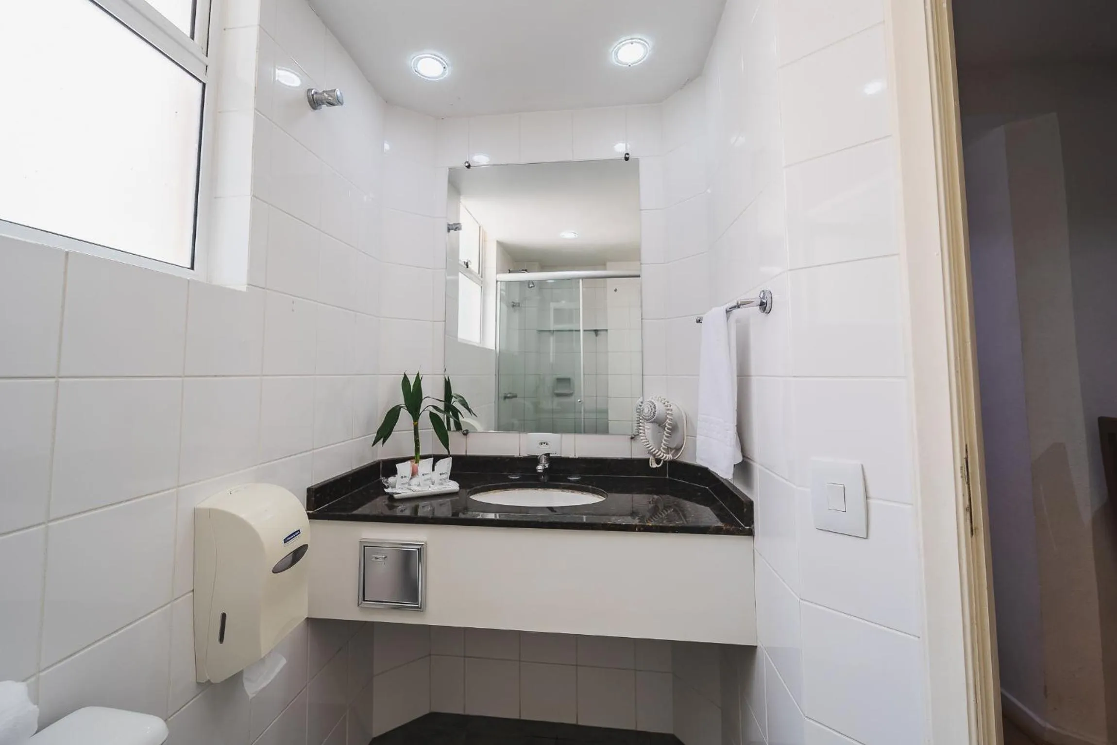 Bathroom in Hotel Dan Inn Curitiba Centro By Nacional Inn