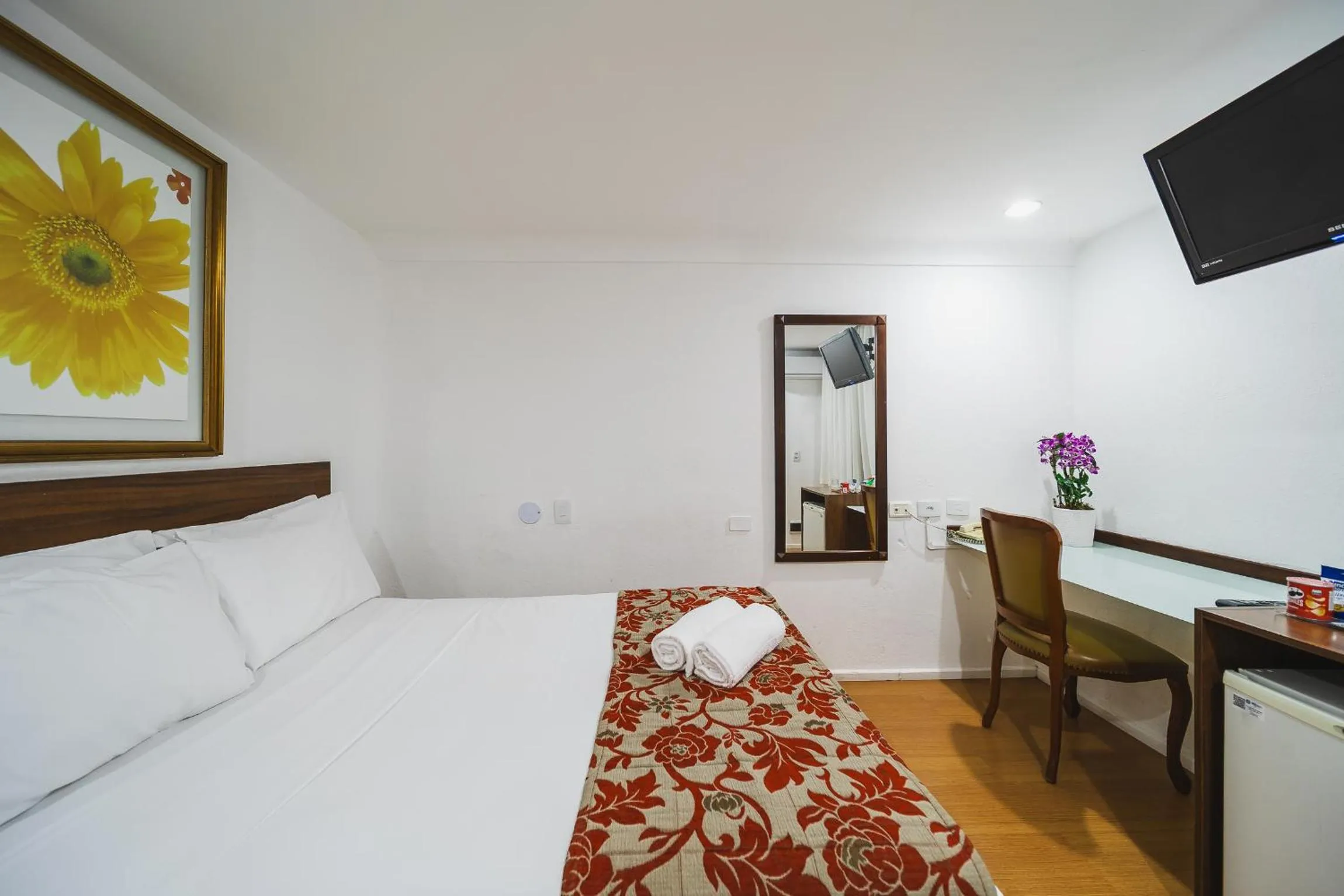 Bed in Hotel Dan Inn Curitiba Centro By Nacional Inn