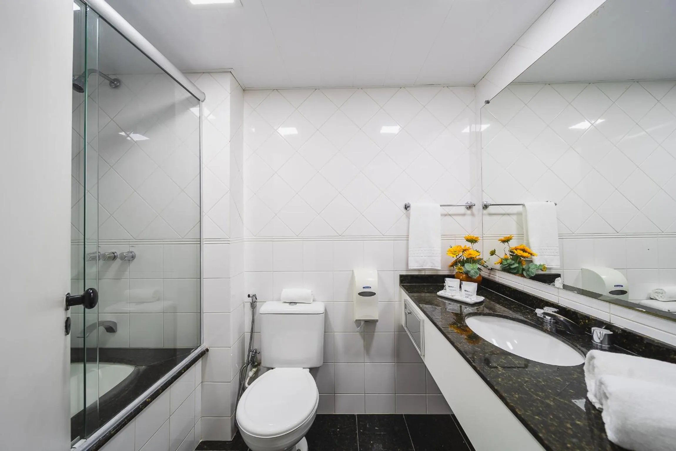 Bathroom in Hotel Dan Inn Curitiba Centro By Nacional Inn