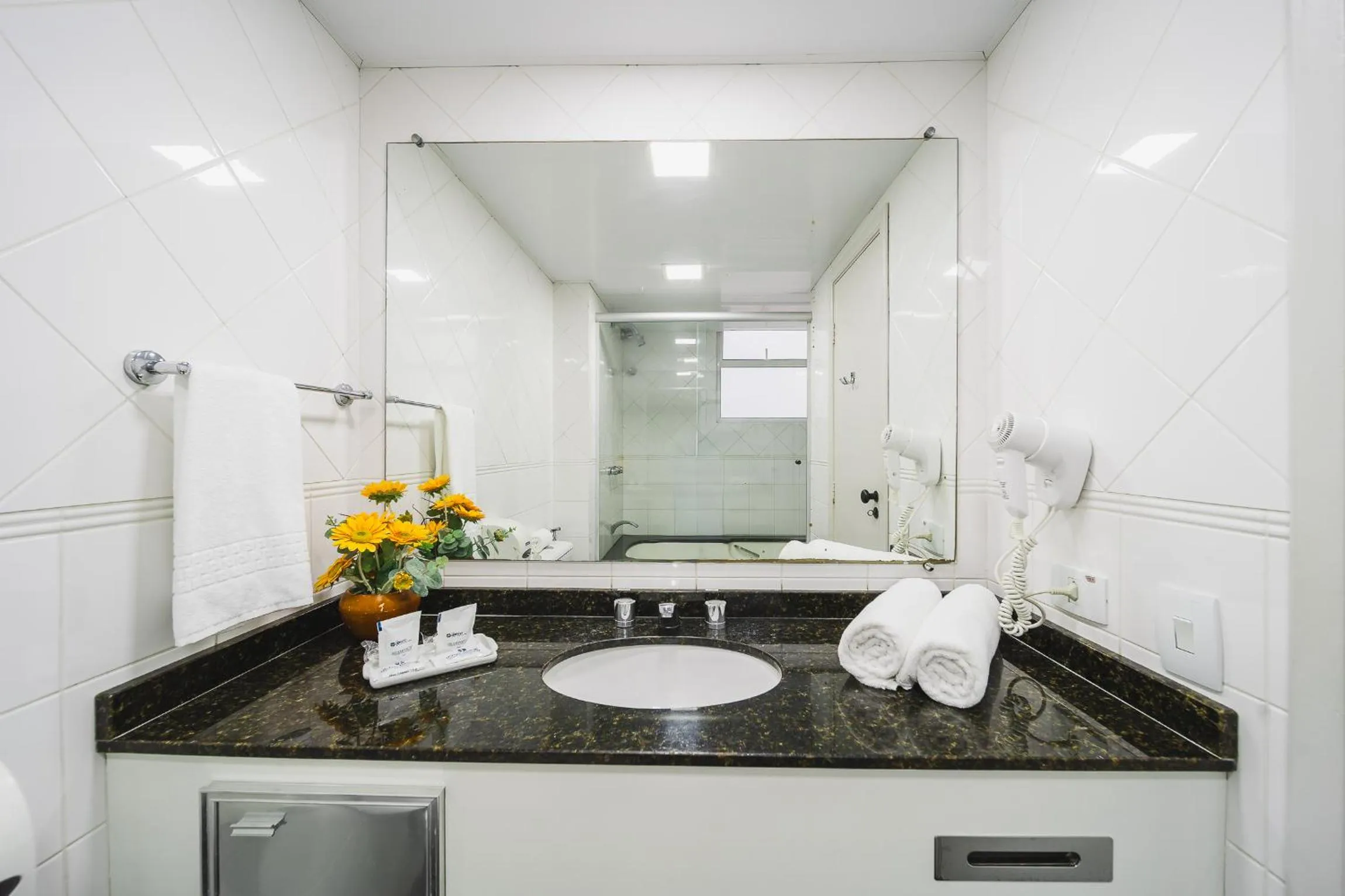 Bathroom in Hotel Dan Inn Curitiba Centro By Nacional Inn