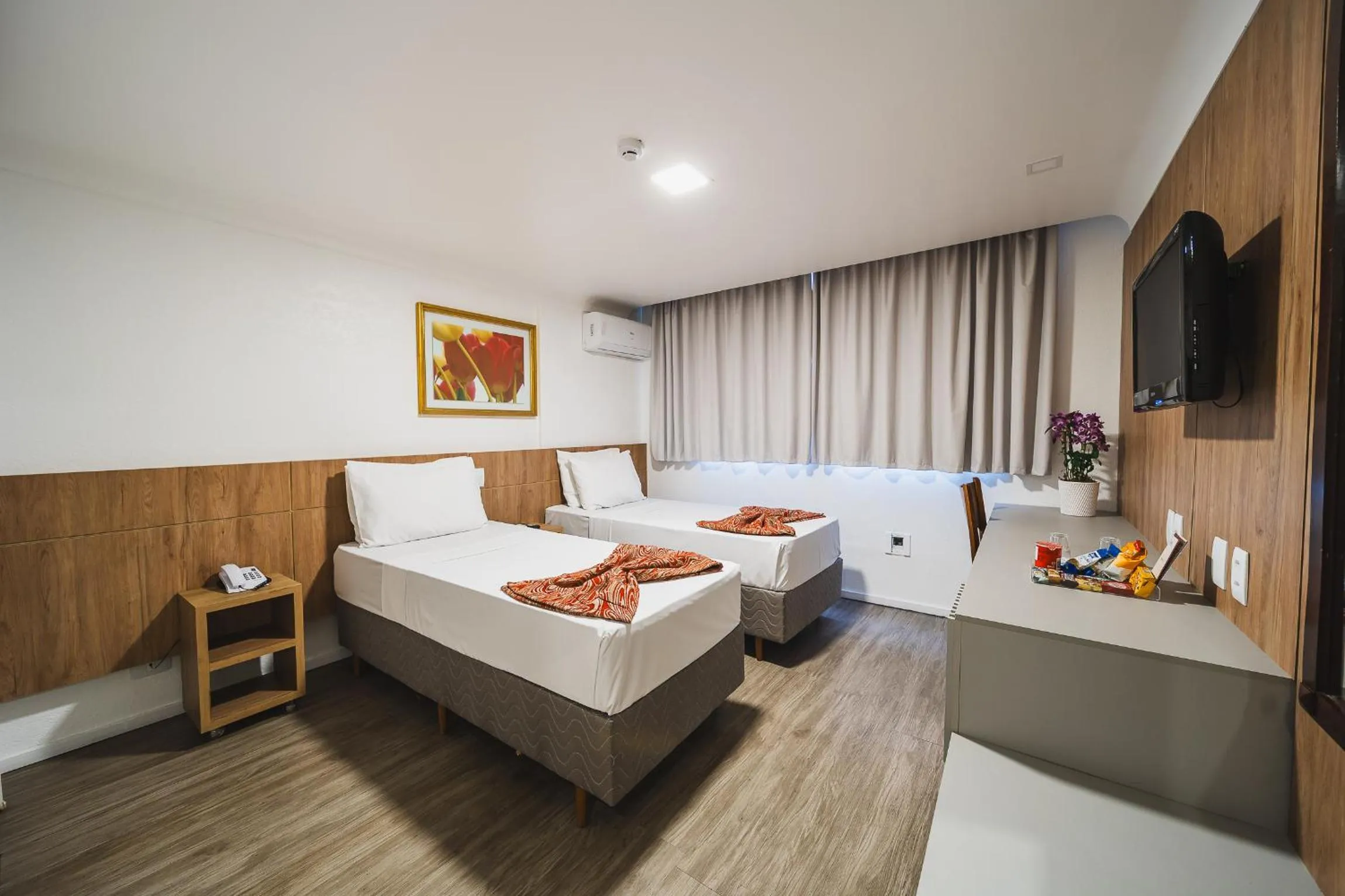 Bed in Hotel Dan Inn Curitiba Centro By Nacional Inn