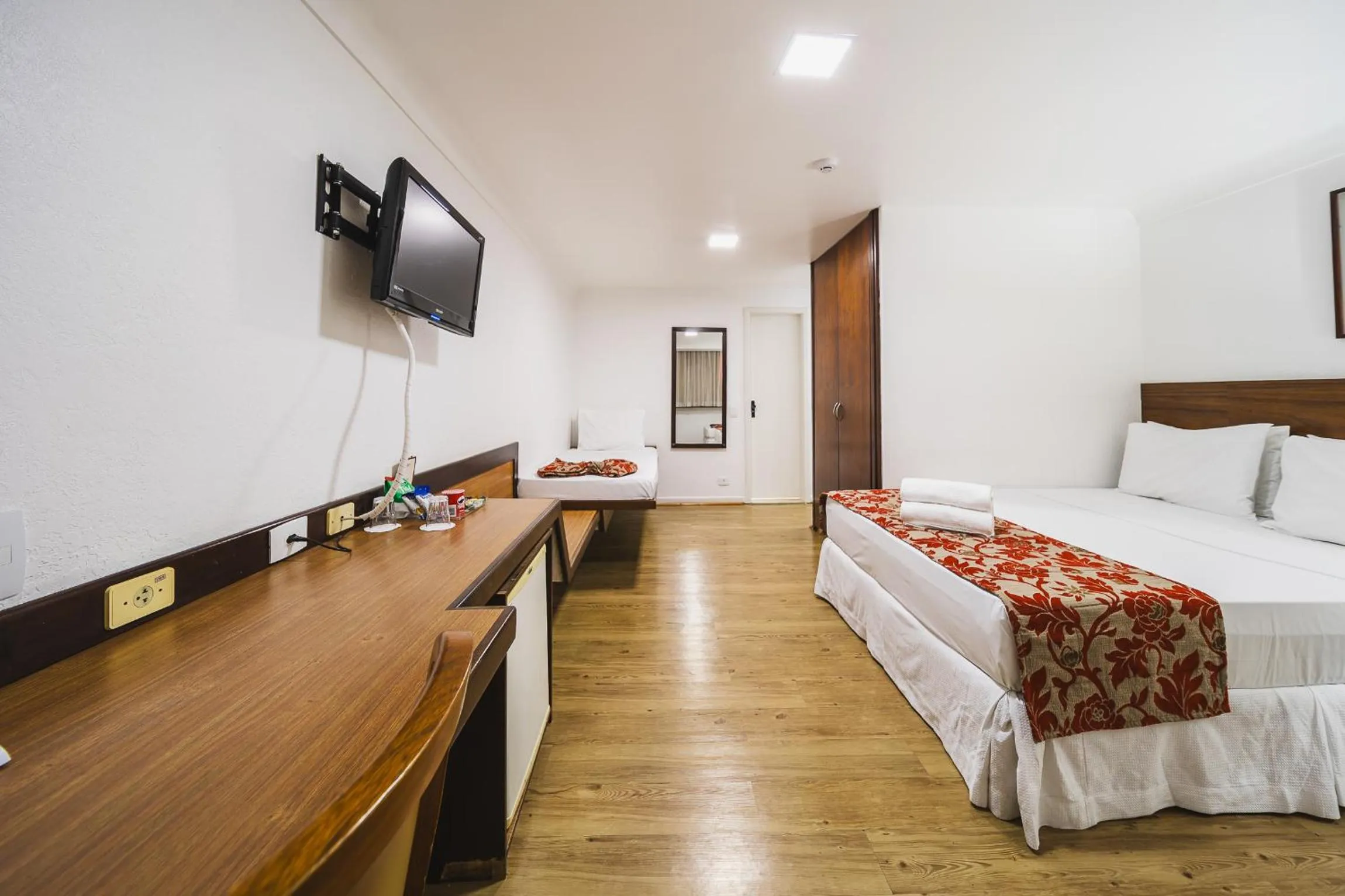 Bed in Hotel Dan Inn Curitiba Centro By Nacional Inn