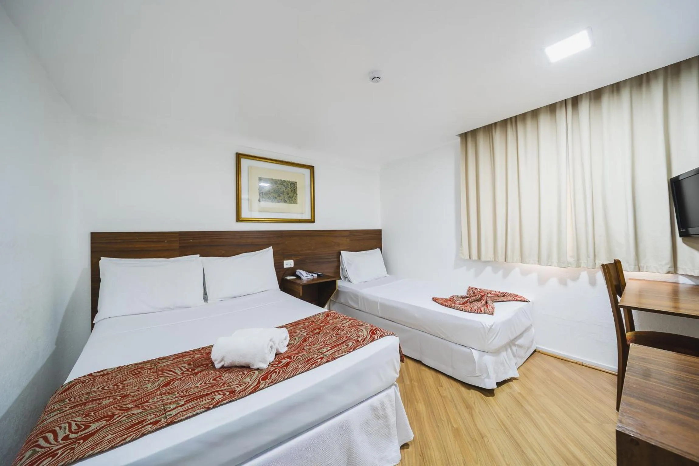 Bed in Hotel Dan Inn Curitiba Centro By Nacional Inn