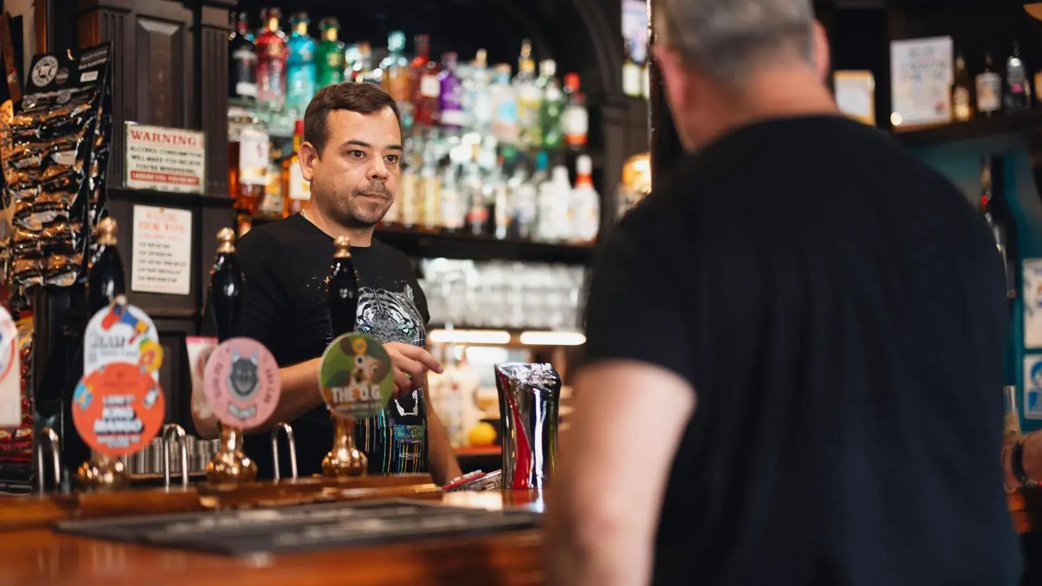 Lounge or bar in The Grapes Pub Lounge or bar in The Grapes Pub
