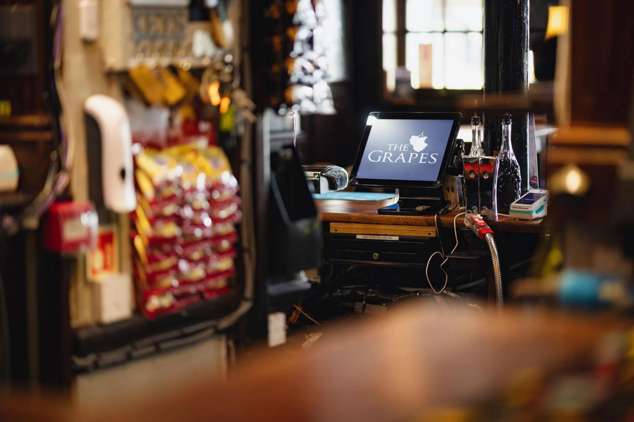 Lounge or bar in The Grapes Pub